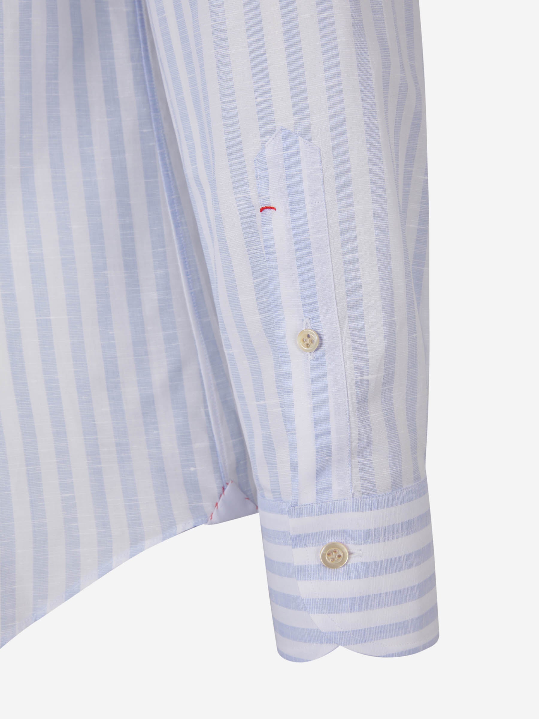 Santa Eulalia Camisa Motivo Rayas color Verde Menta sku 531-005939 02 - Foto 4