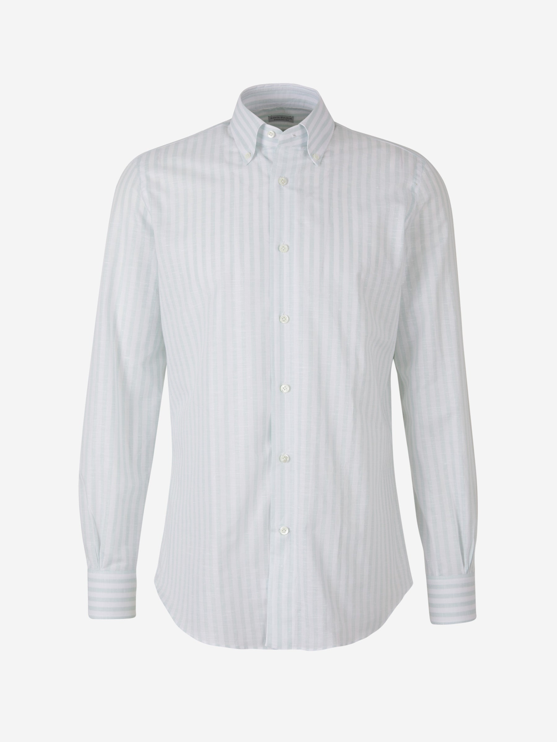 Santa Eulalia Camisa Motivo Rayas color Verde Menta sku 531-005939 02 - Foto 5