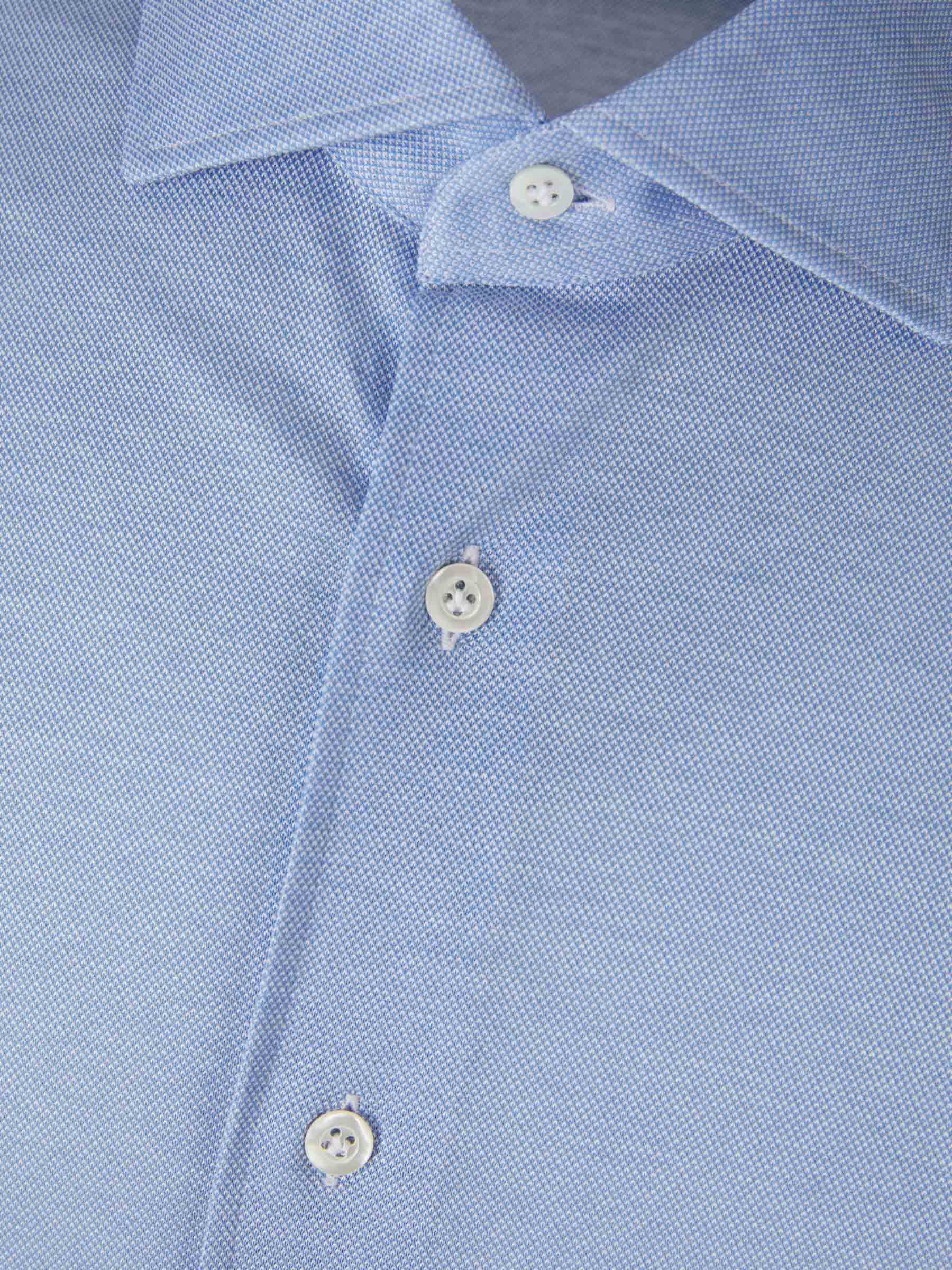 Santa Eulalia Camisa Piqué Algodón color Azul Cielo sku 531-005940 01 - Foto 3