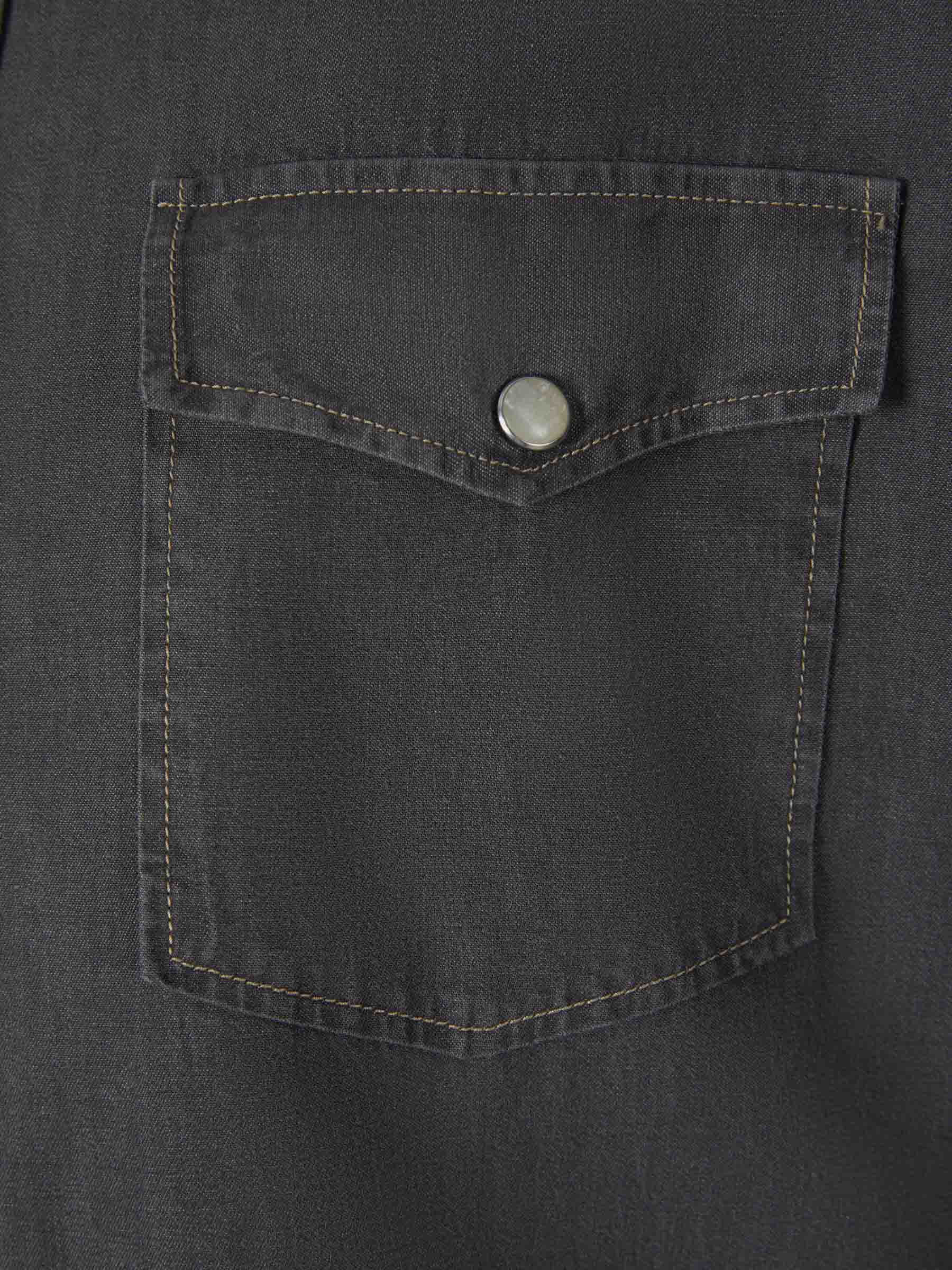 Santa Eulalia Camisa Algodón Denim color Gris Oscuro sku 531-005945 01 - Foto 4