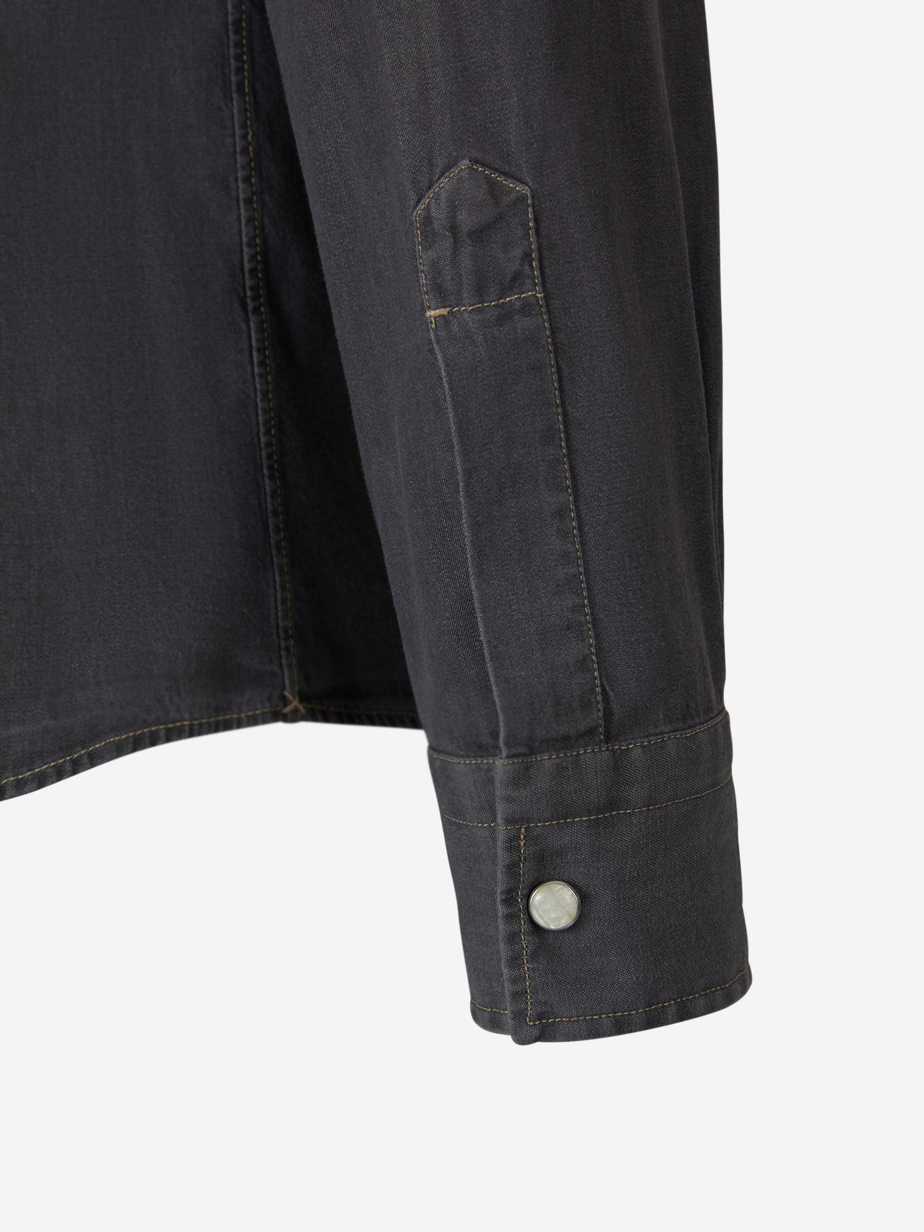 Santa Eulalia Camisa Algodón Denim color Gris Oscuro sku 531-005945 01 - Foto 5