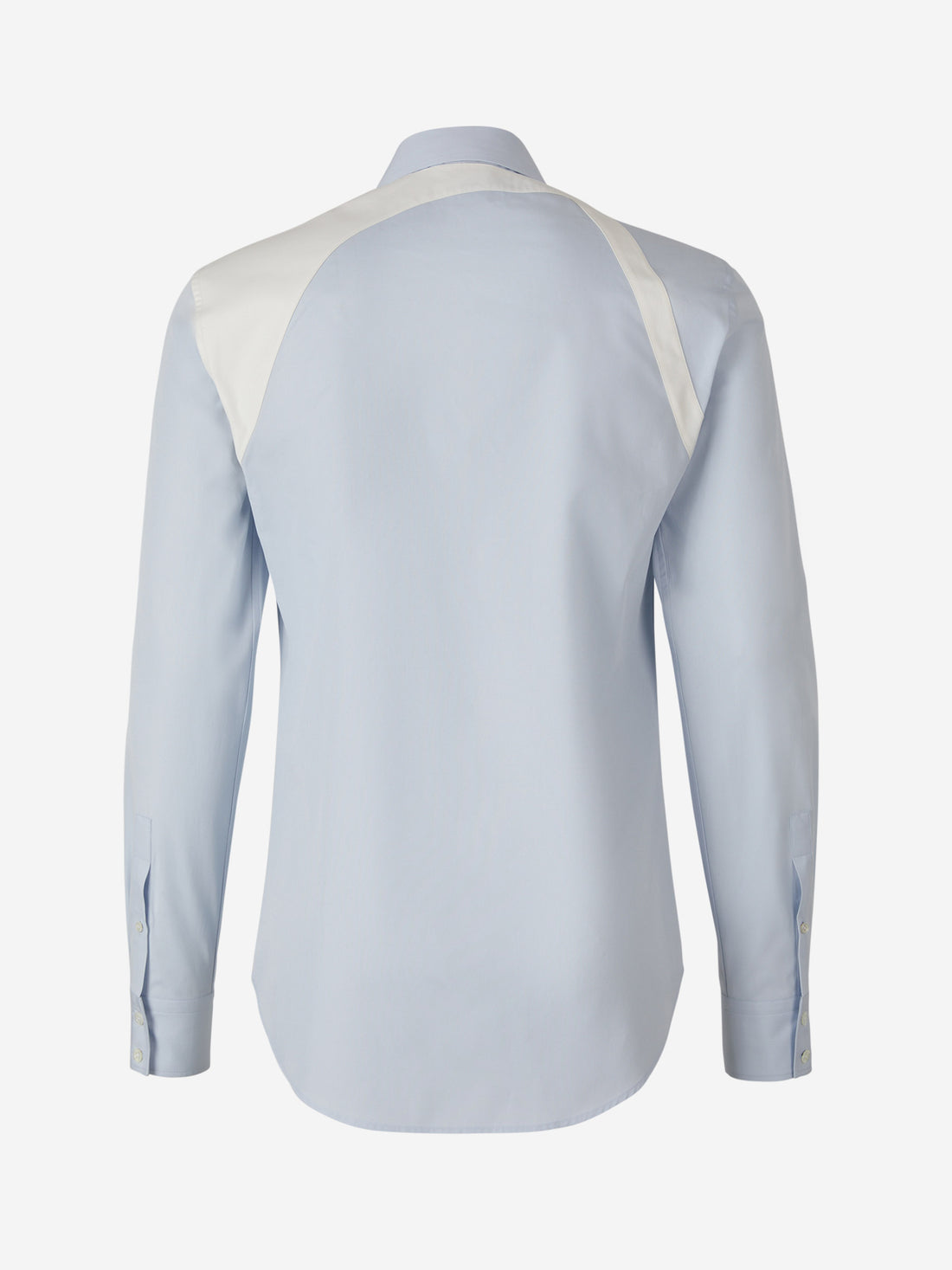 Alexander McQueen Camisa Arnés Contraste color Azul Cielo sku 531-005951 01 - Foto 2