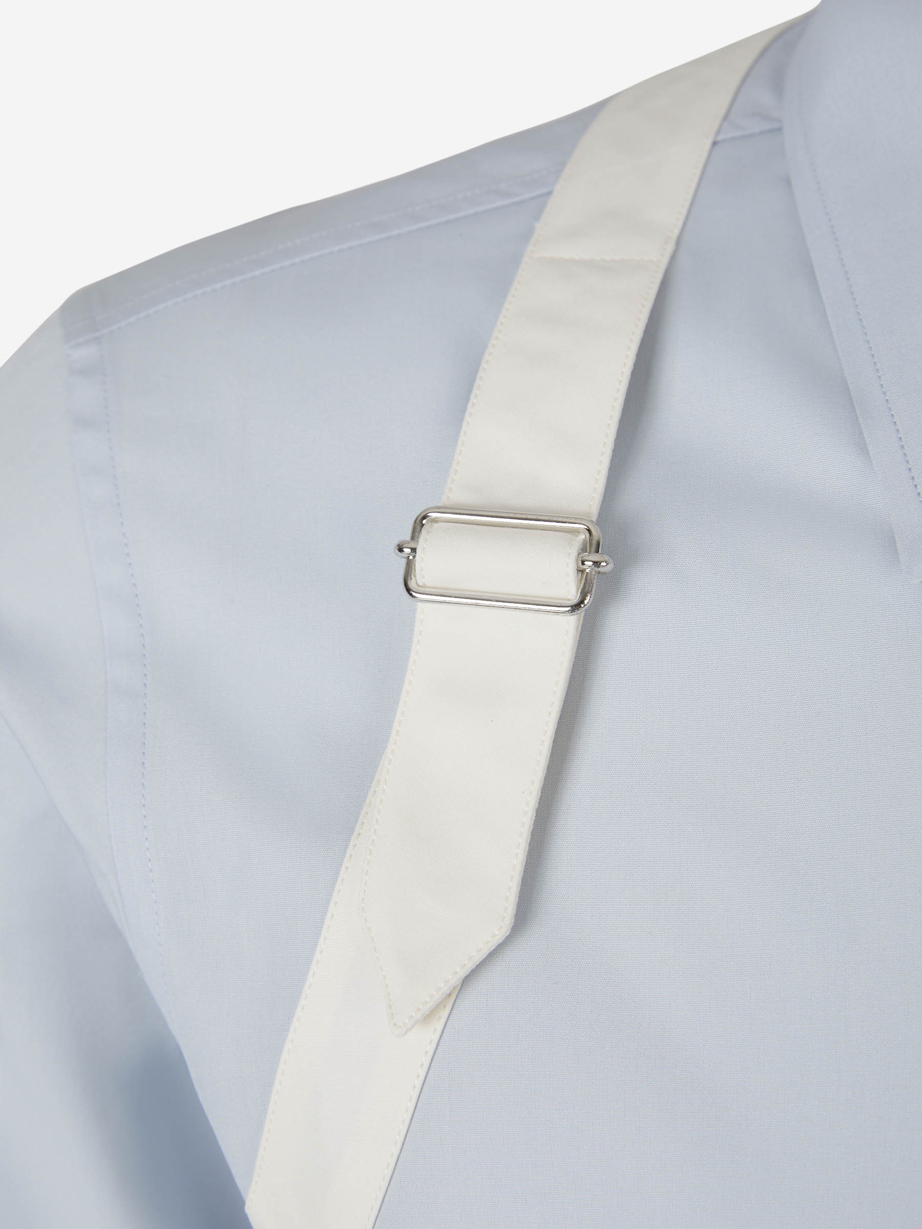 Alexander McQueen Camisa Arnés Contraste color Azul Cielo sku 531-005951 01 - Foto 4