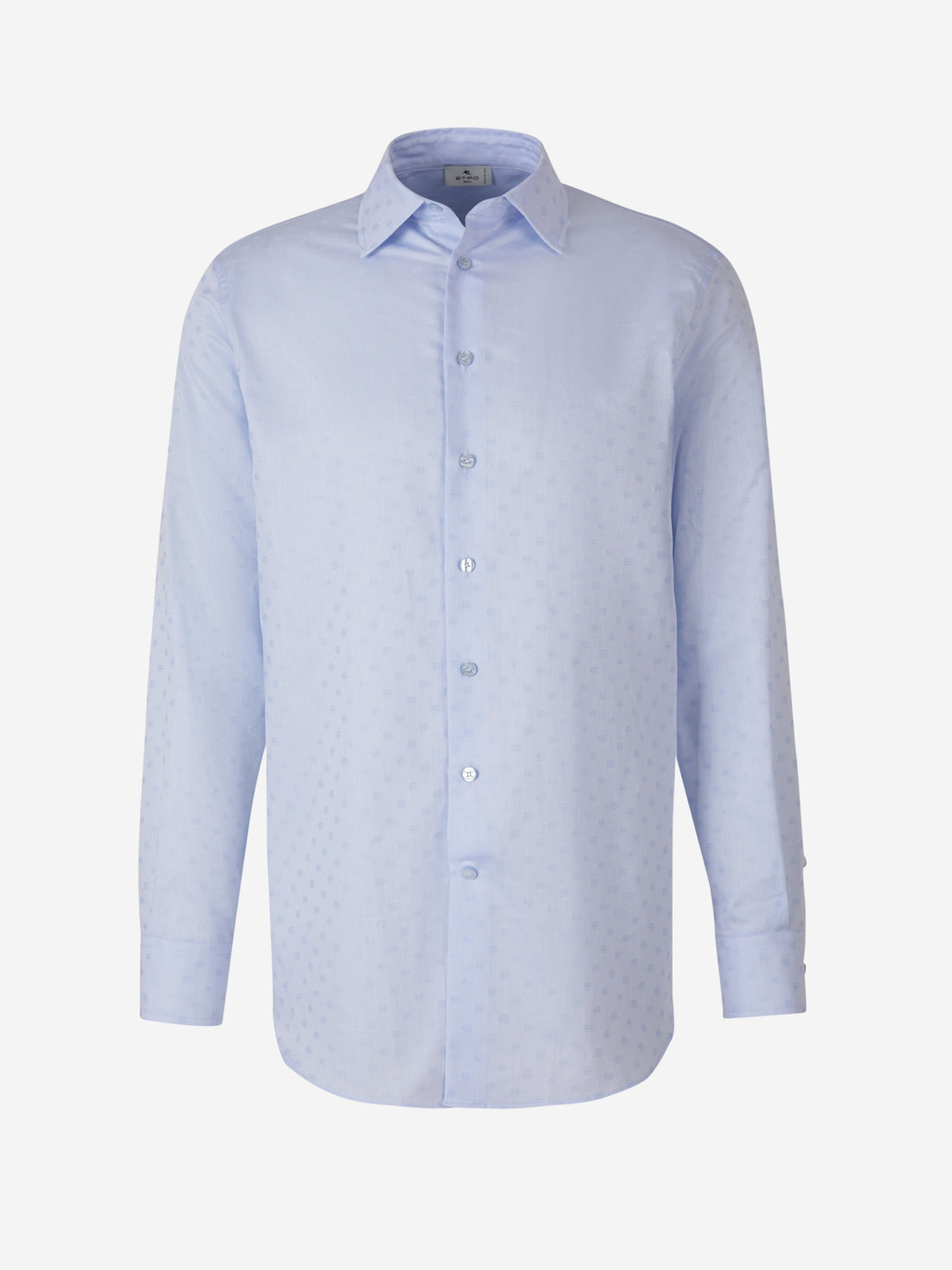 Etro Camisa Lisa Algodón color Azul Cielo sku 531-005985 01 - Foto 1