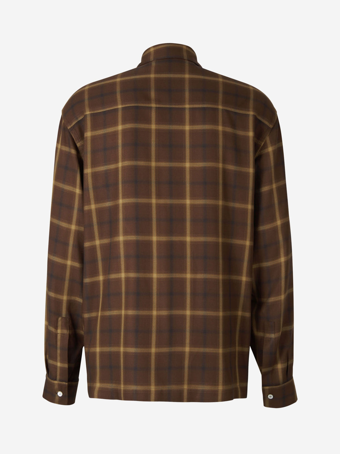 Palm Angels Camisa Motivo Cuadros color Marron sku 531-006013 01 - Foto 2