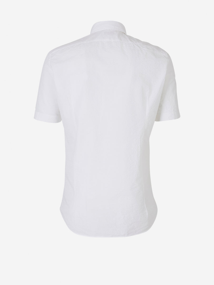 Santa Eulalia Camisa Texturizada Algodón color Blanco sku 532-000368 01 - Foto 2