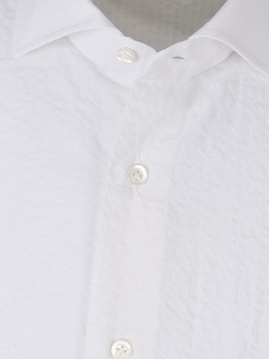 Santa Eulalia Camisa Texturizada Algodón color Blanco sku 532-000368 01 - Foto 4