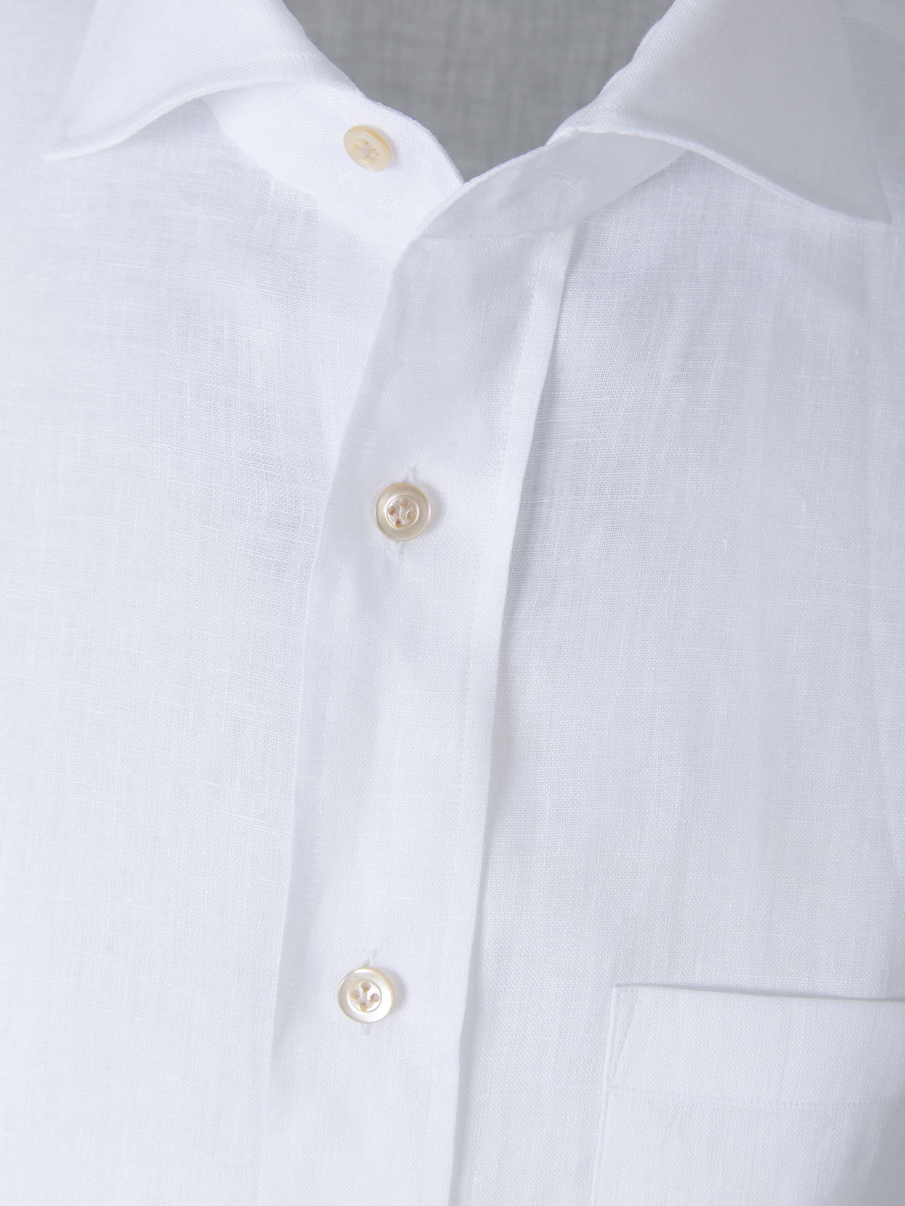 Santa Eulalia Camisa Manga Corta Lino color Blanco sku 532-000392 01 - Foto 3