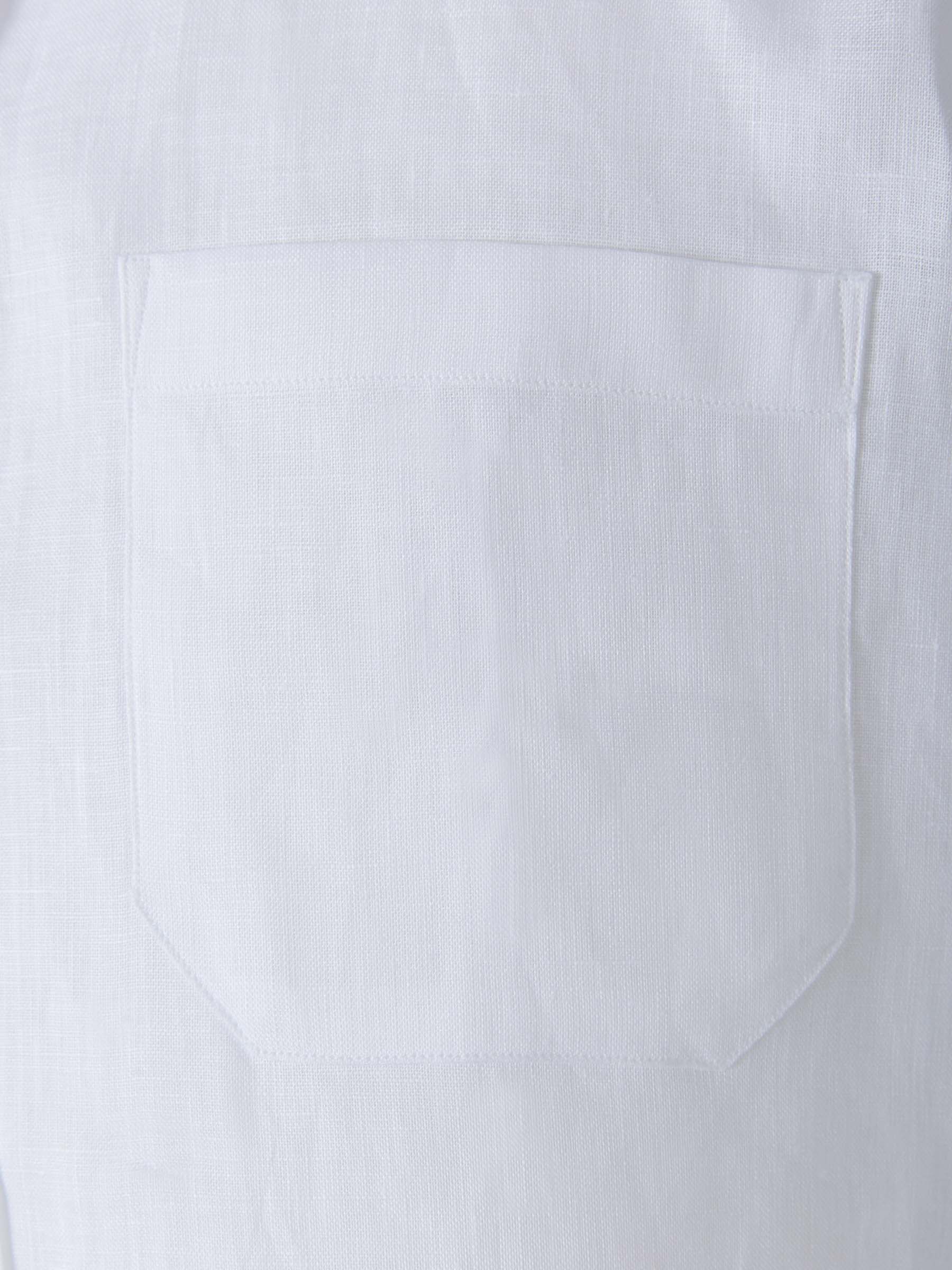 Santa Eulalia Camisa Manga Corta Lino color Blanco sku 532-000392 01 - Foto 4