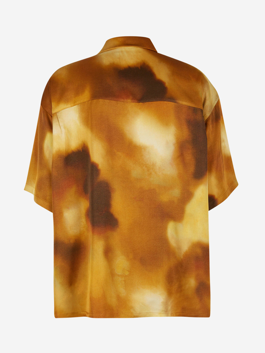 Ambush Camisa Motivo Bowling color Mostaza sku 532-000452 01 - Foto 2