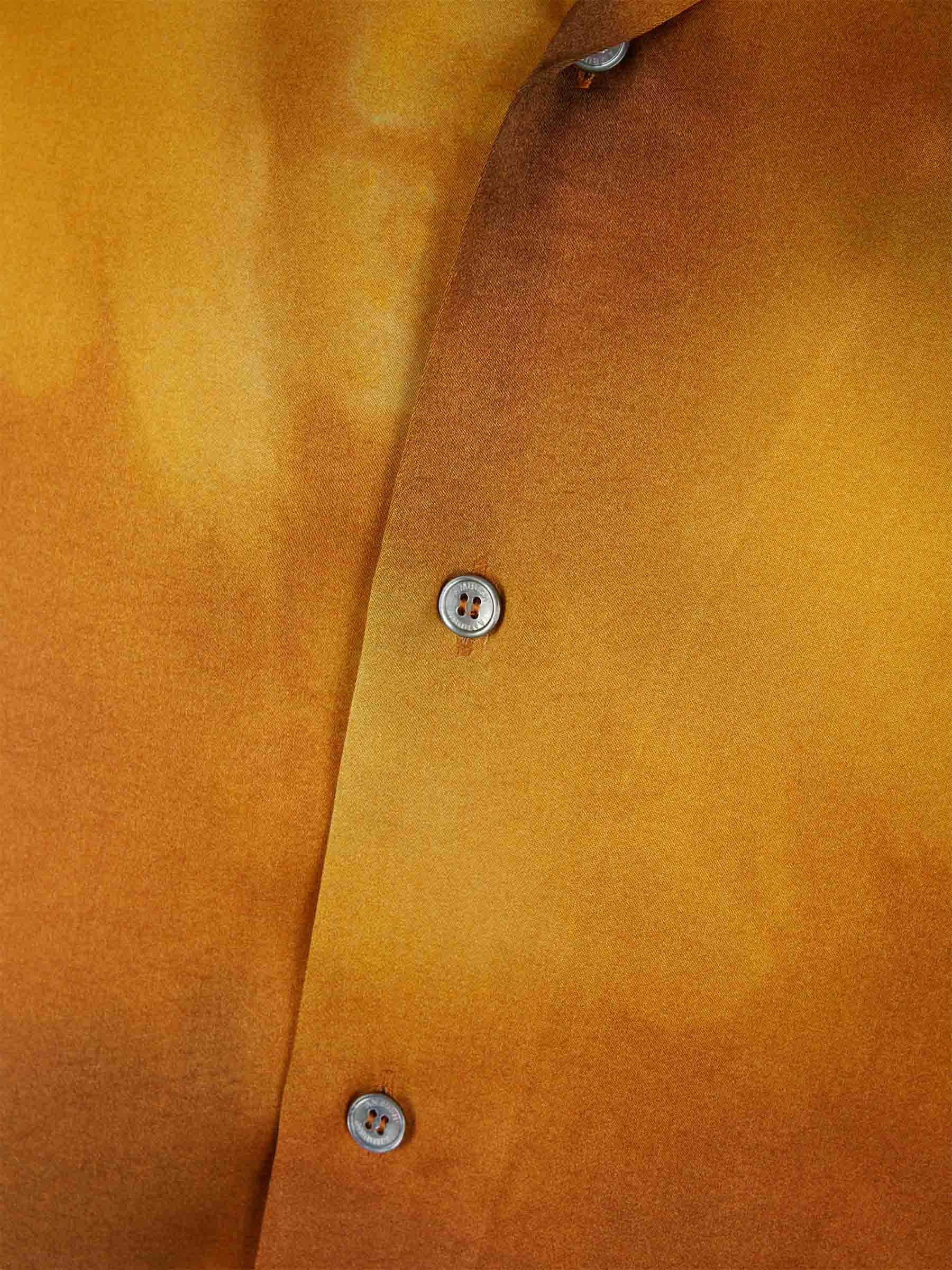 Ambush Camisa Motivo Bowling color Mostaza sku 532-000452 01 - Foto 3