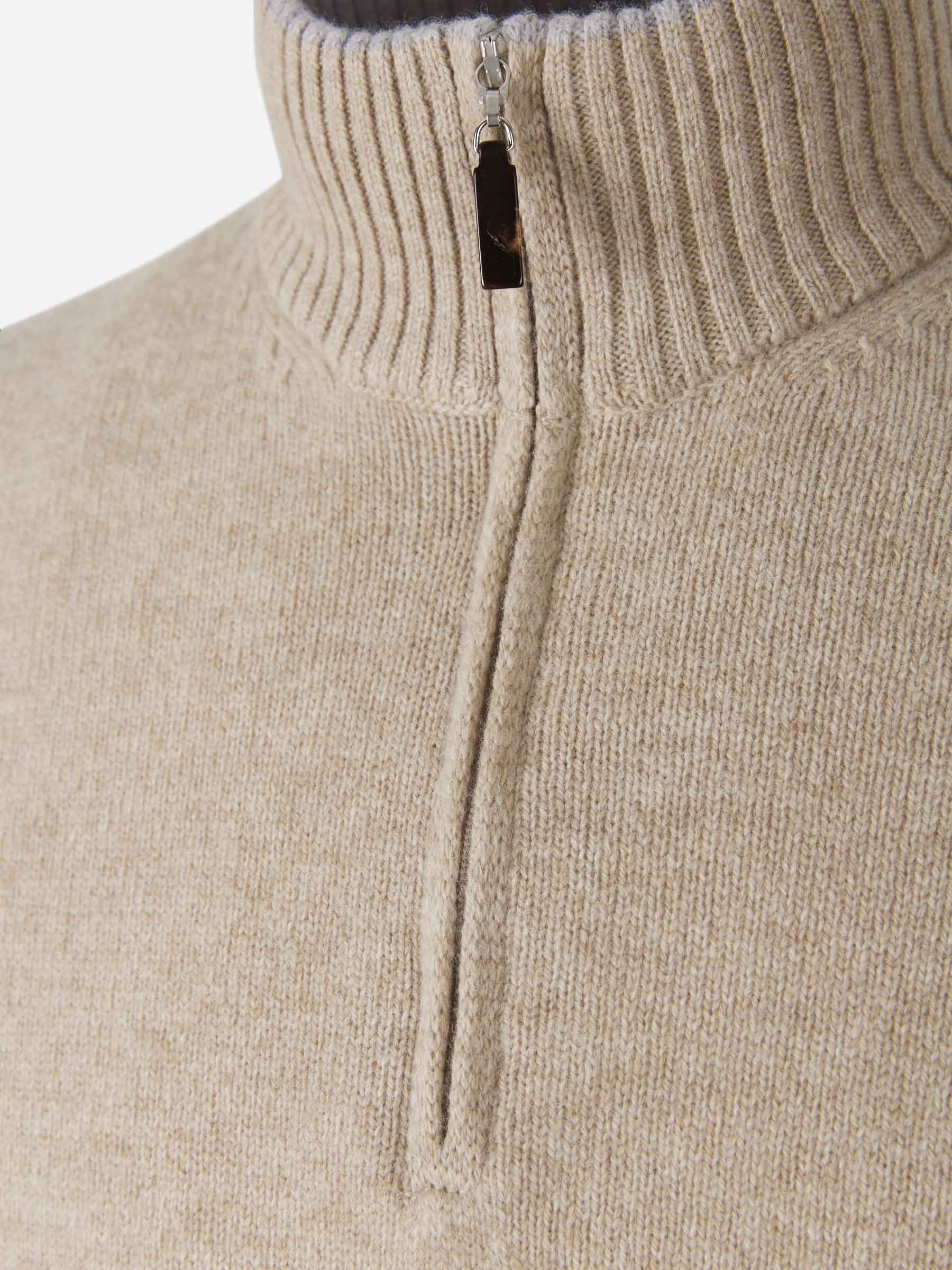 Santa Eulalia Cárdigan Cuello Contraste Lana color Verde Claro sku 542-002002 03 - Foto 3