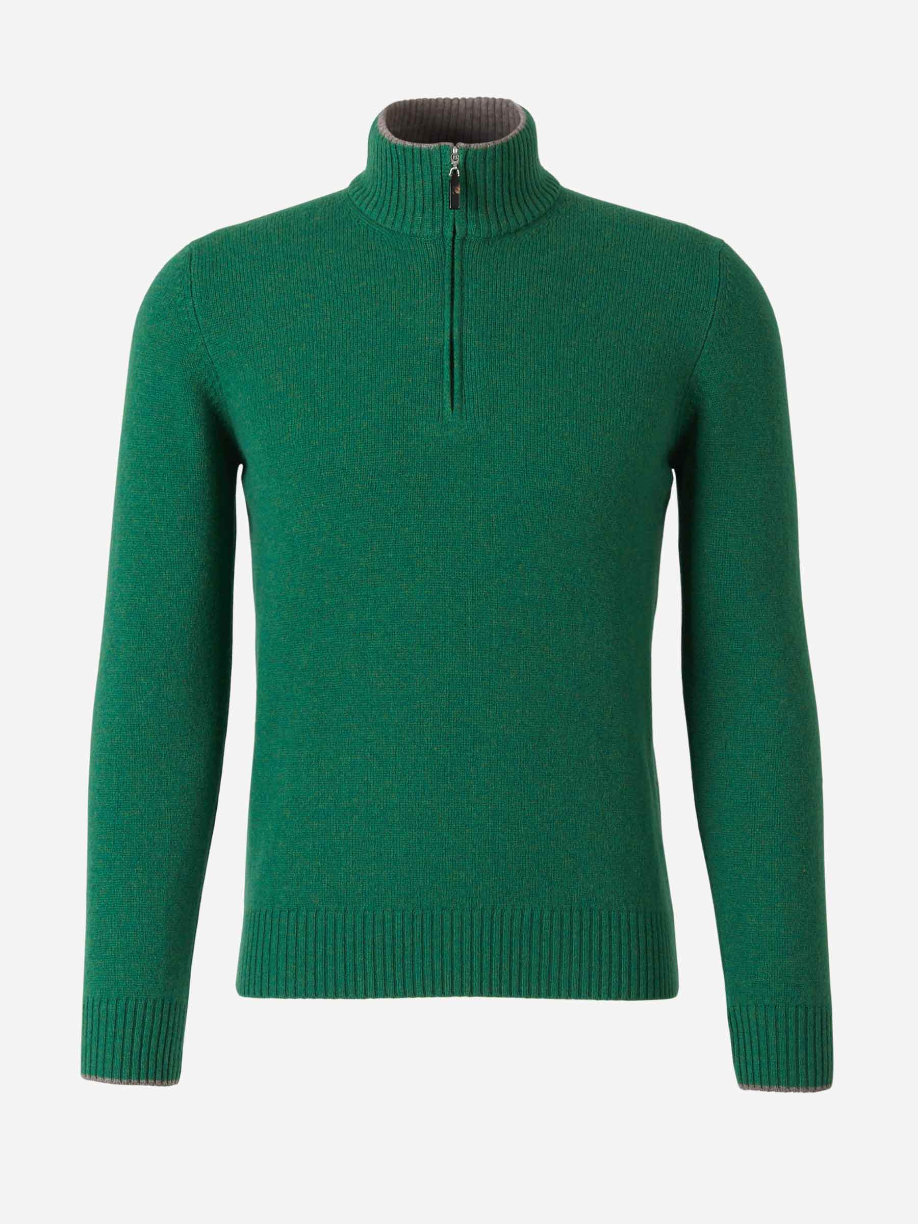 Santa Eulalia Cárdigan Cuello Contraste Lana color Verde Claro sku 542-002002 03 - Foto 5