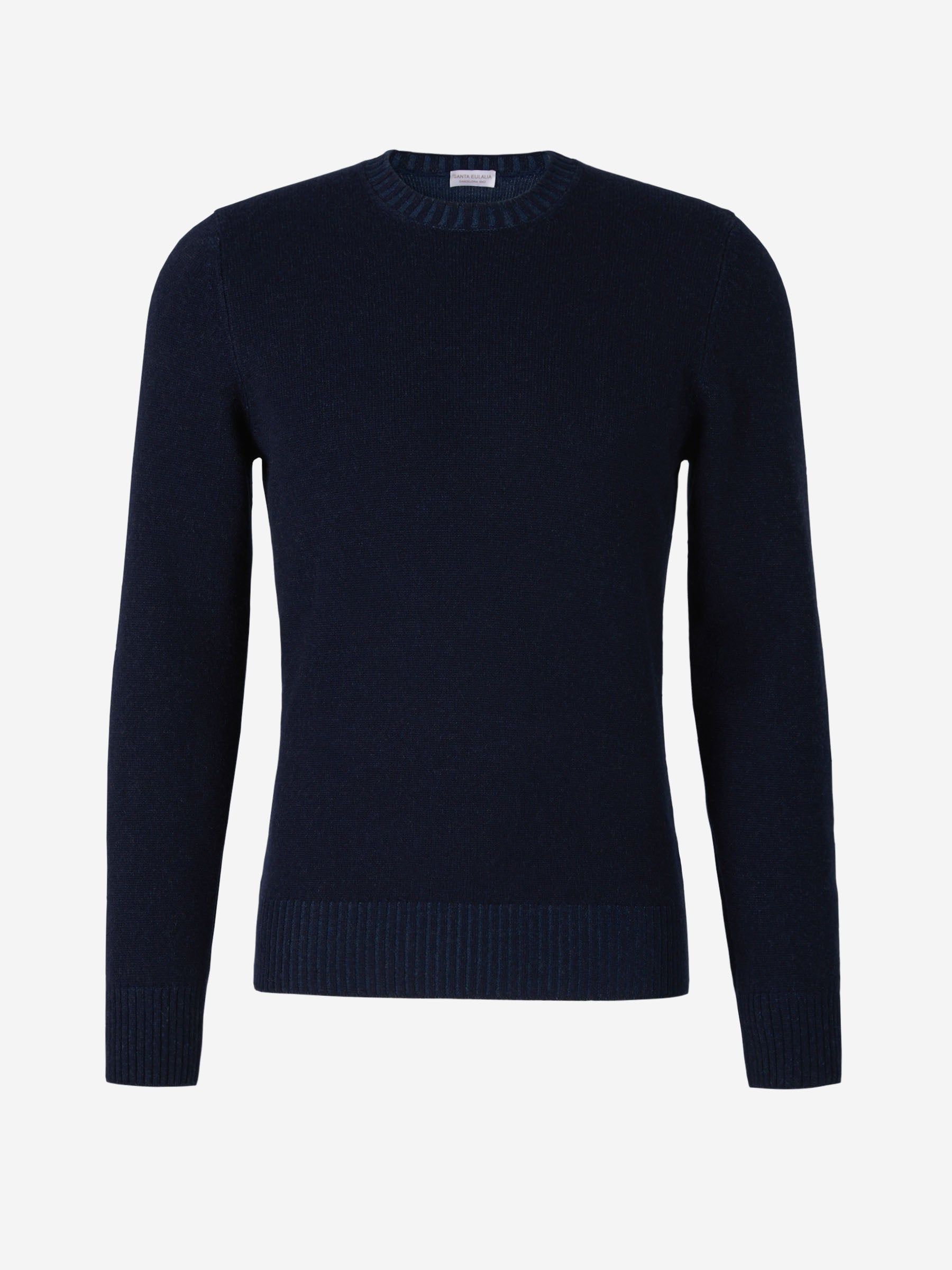 Outlet online Santa Eulalia Hombre Jersey Cuello Redondo Cashmere color Azul Marino sku 542-002126 02 - Foto 1