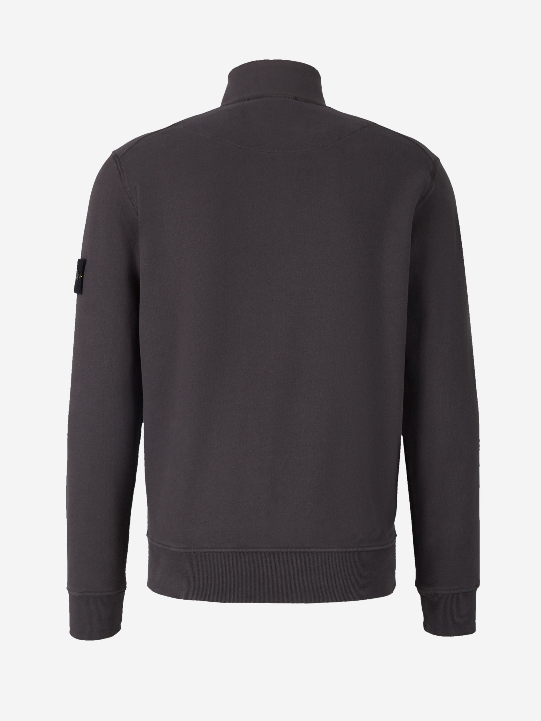 Stone Island Sudadera Cremallera Algodón color Gris Carbón sku 542-002163 02 - Foto 2
