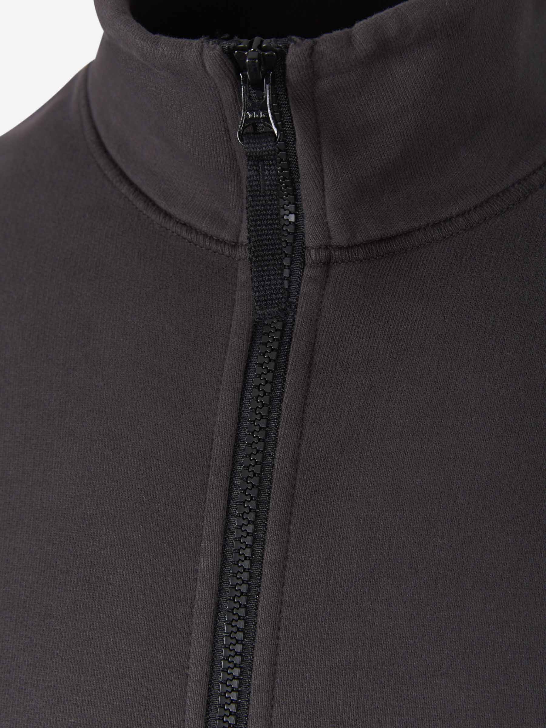 Stone Island Sudadera Cremallera Algodón color Gris Carbón sku 542-002163 02 - Foto 3