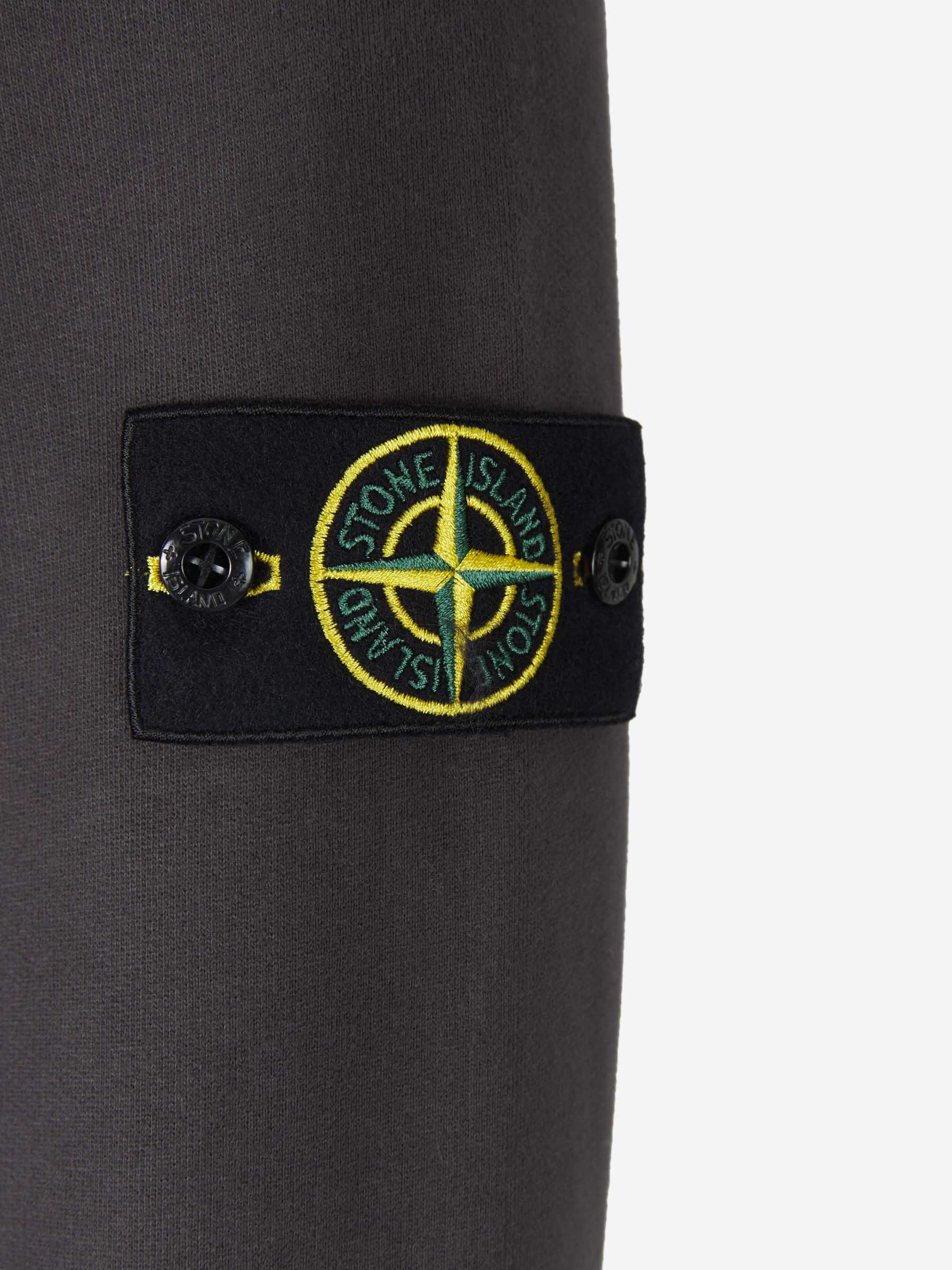 Stone Island Sudadera Cremallera Algodón color Gris Carbón sku 542-002163 02 - Foto 5