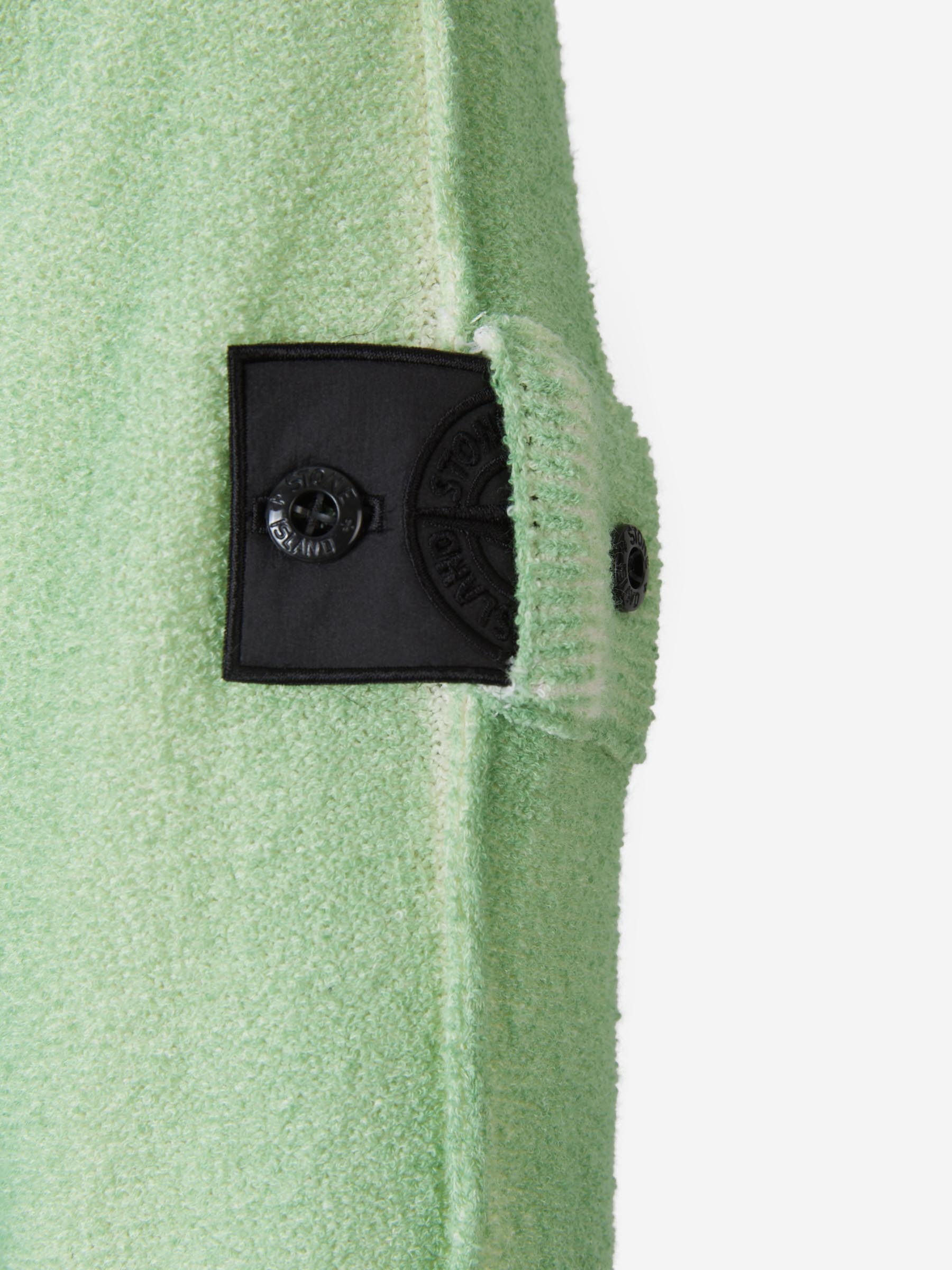 Stone Island Shadow Project Jersey Punto Logo color Verde Menta sku 542-002164 01 - Foto 5