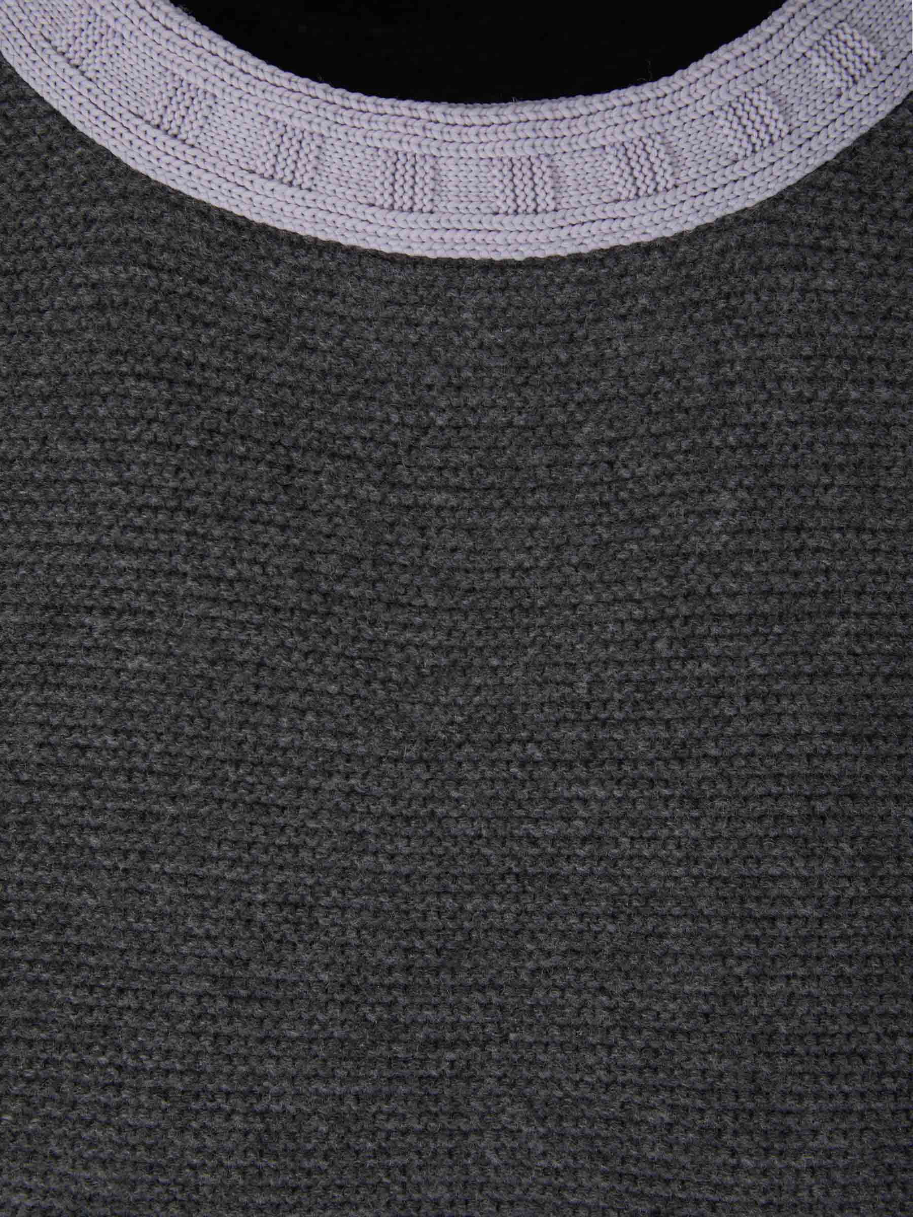 Outlet online Stone Island Shadow Project Hombre Jersey Punto Lana color Gris Carbón sku 542-002166 01 - Foto 3