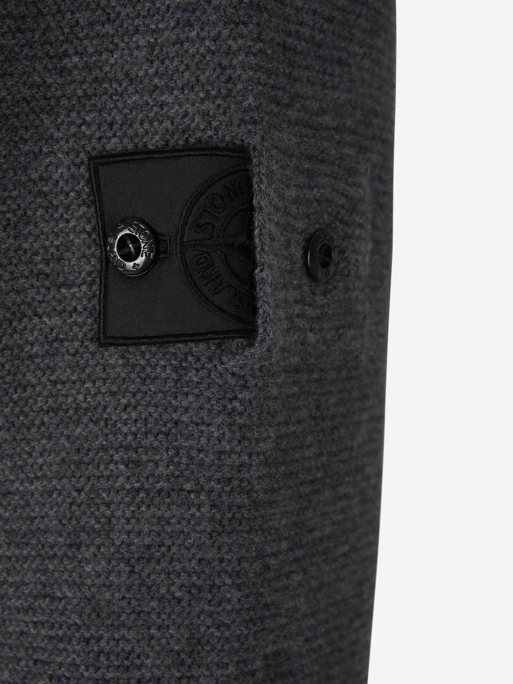 Outlet online Stone Island Shadow Project Hombre Jersey Punto Lana color Gris Carbón sku 542-002166 01 - Foto 4