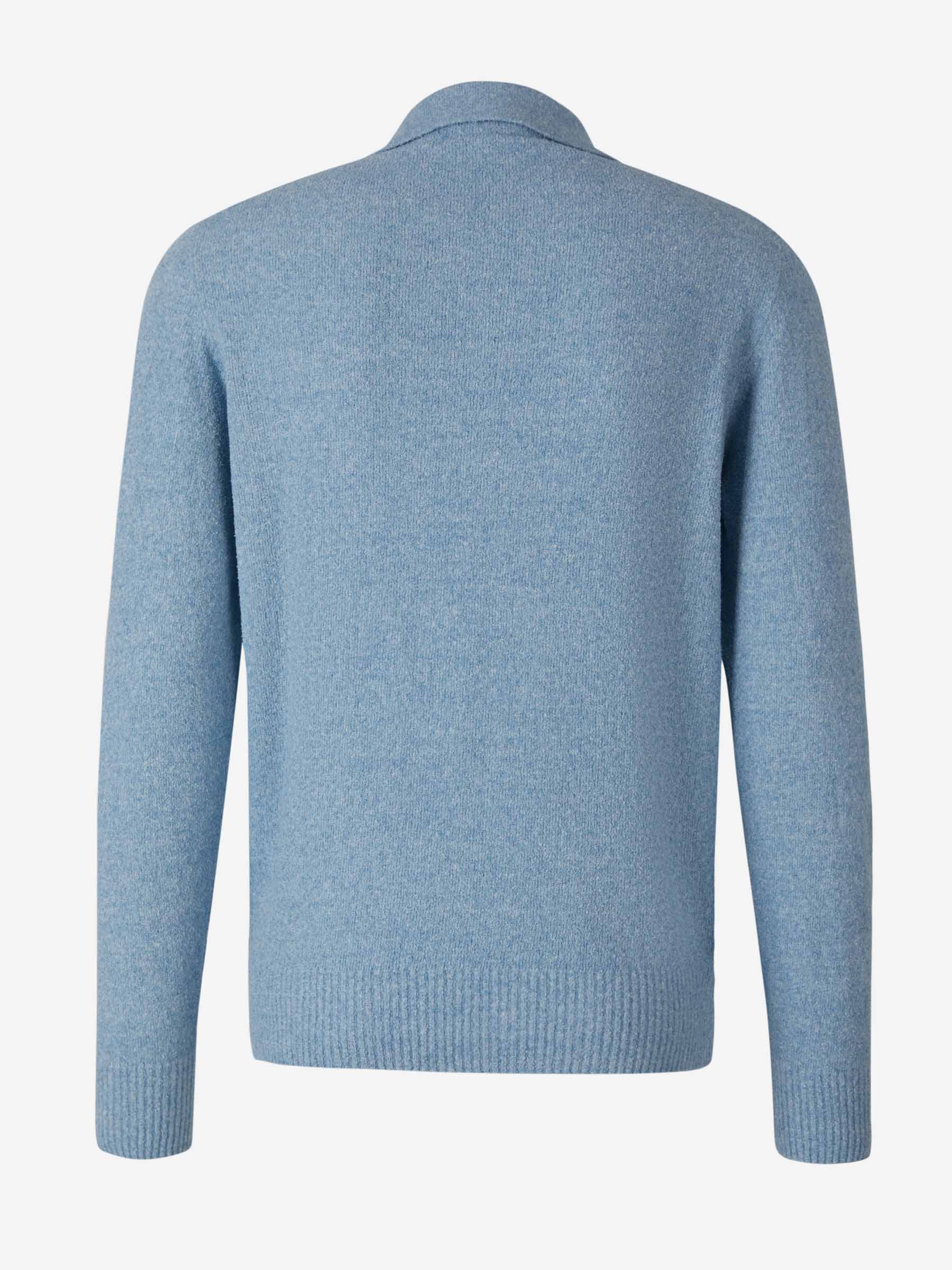 Outlet online Zanone Hombre Jersey Punto Algodón color Azul Cielo sku 542-002216 01 - Foto 2
