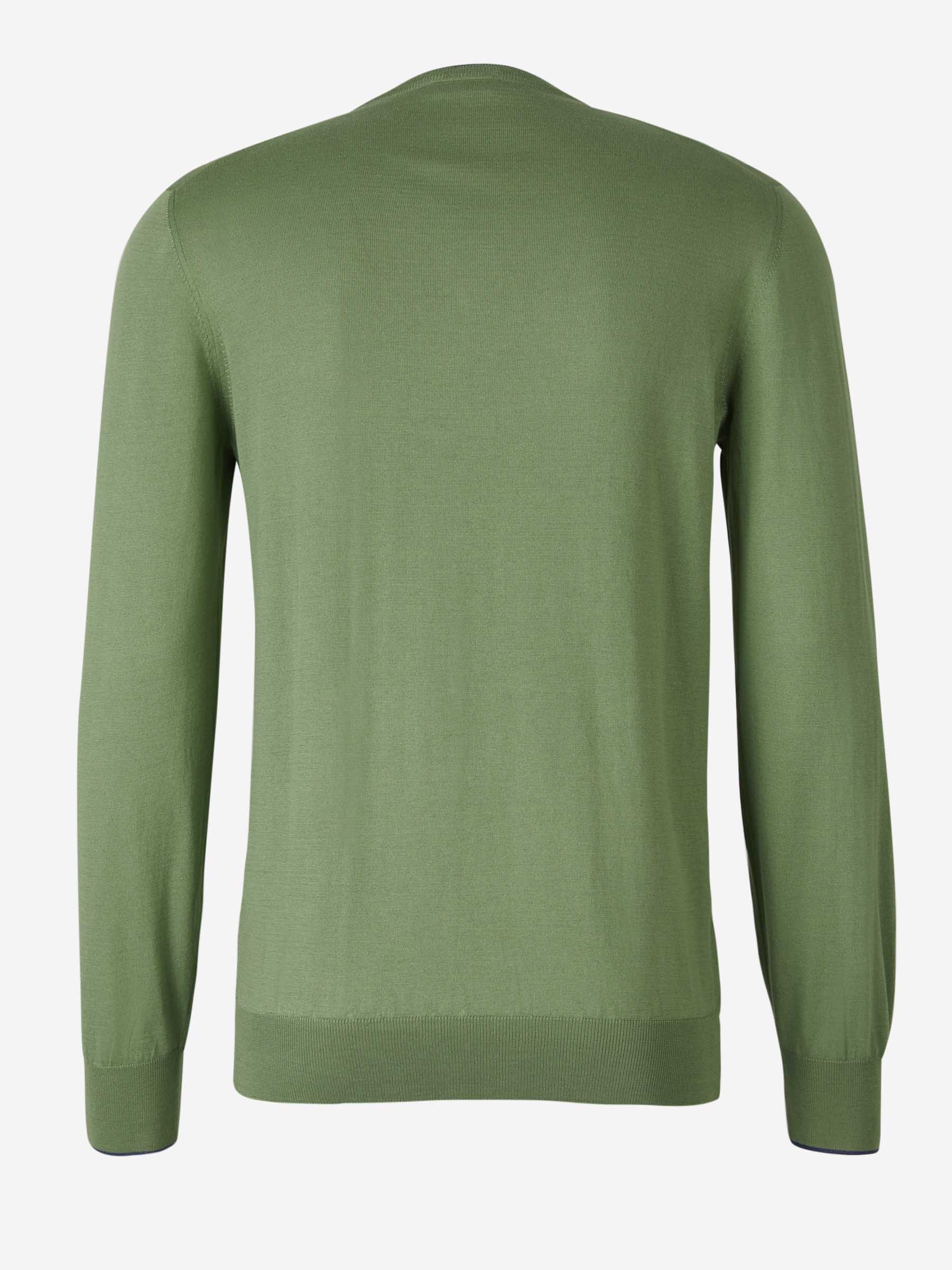 Santa Eulalia Jersey Algodón y Seda color Verde Militar sku 542-002217 02 - Foto 10