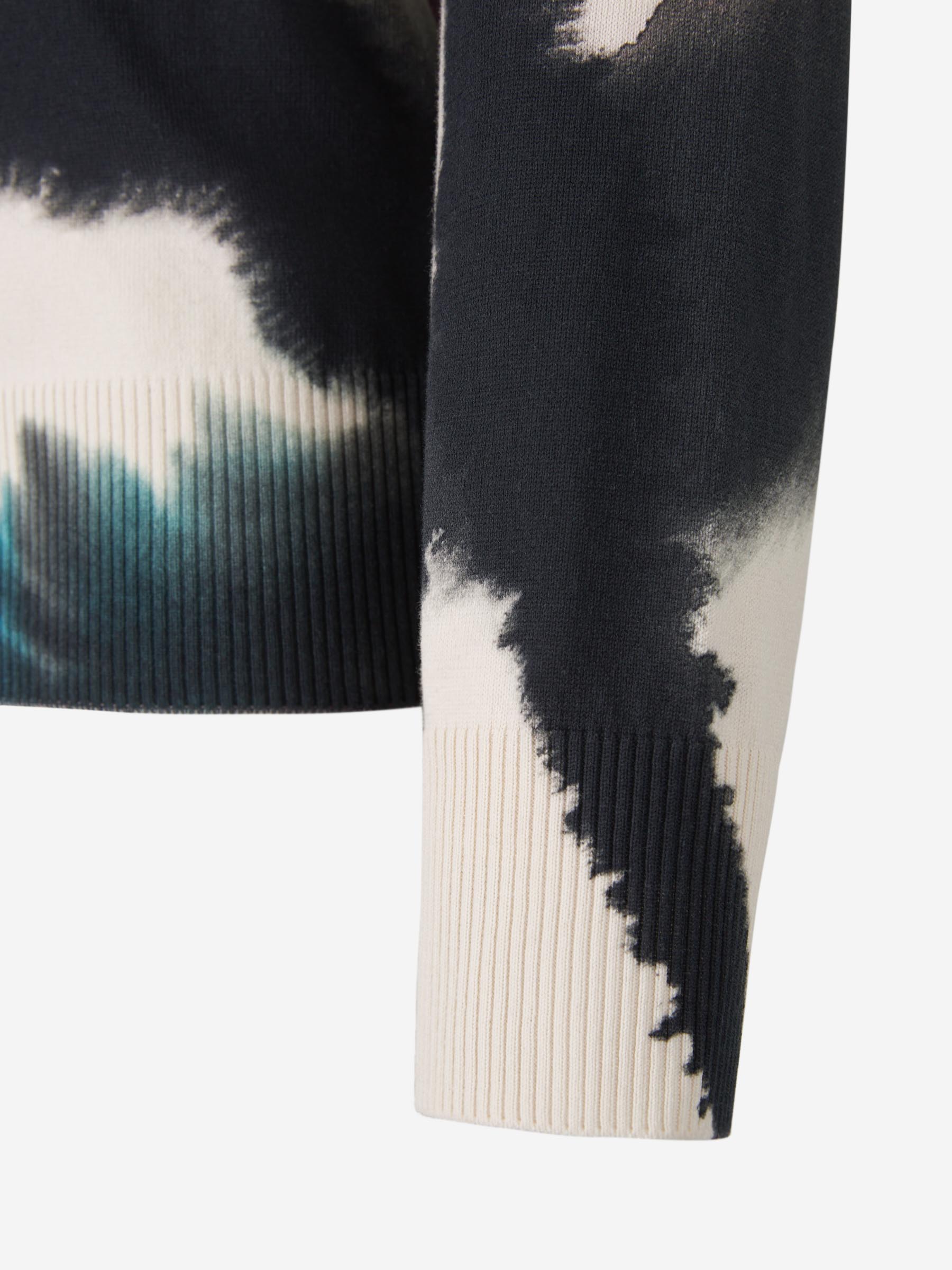 Alexander McQueen Jersey Acuarelas Algodón color Multicolor sku 542-002226 01 - Foto 4