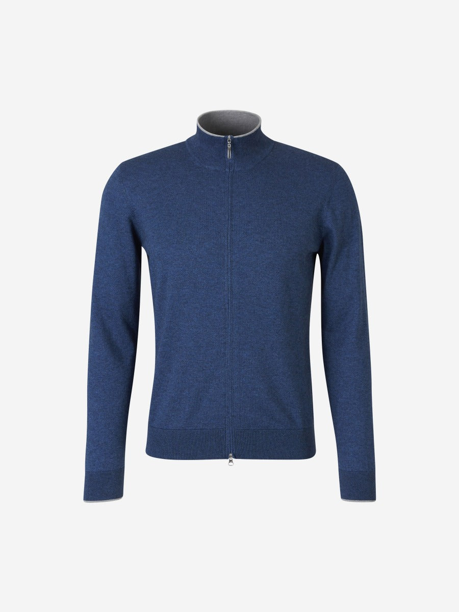 Santa Eulalia Cárdigan Cashmere Seda color Azul Denim sku 543-000823 01 - Foto 1