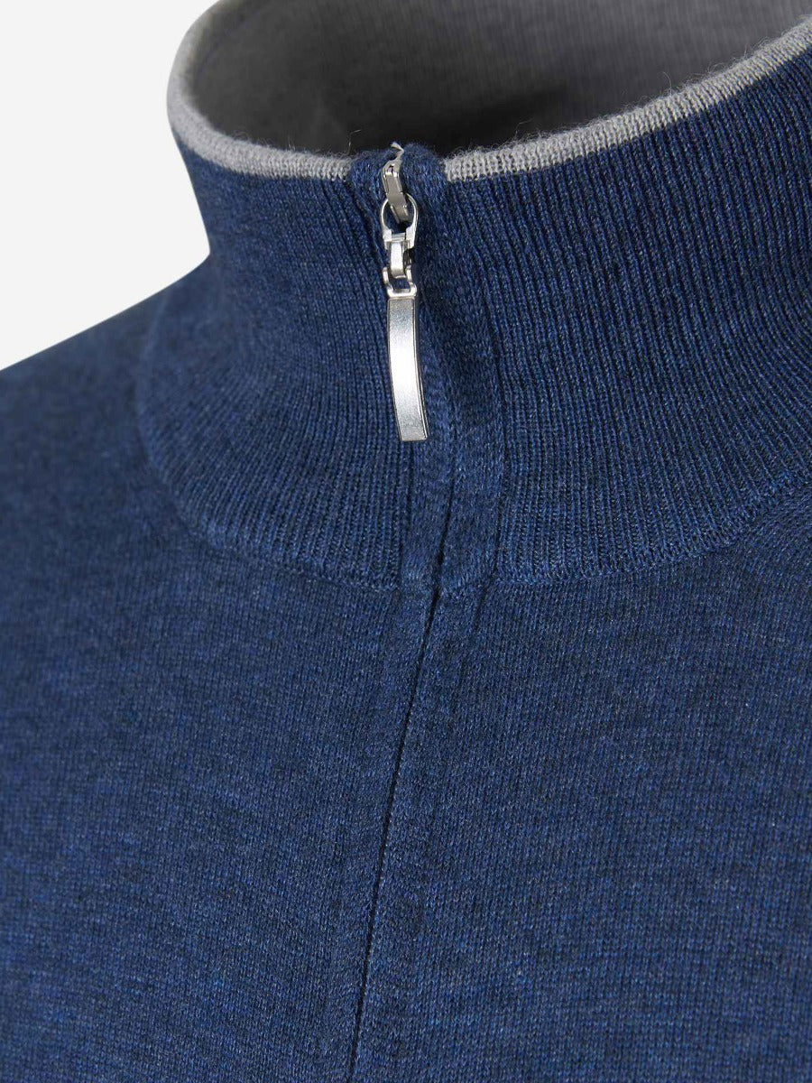 Santa Eulalia Cárdigan Cashmere Seda color Azul Denim sku 543-000823 01 - Foto 3