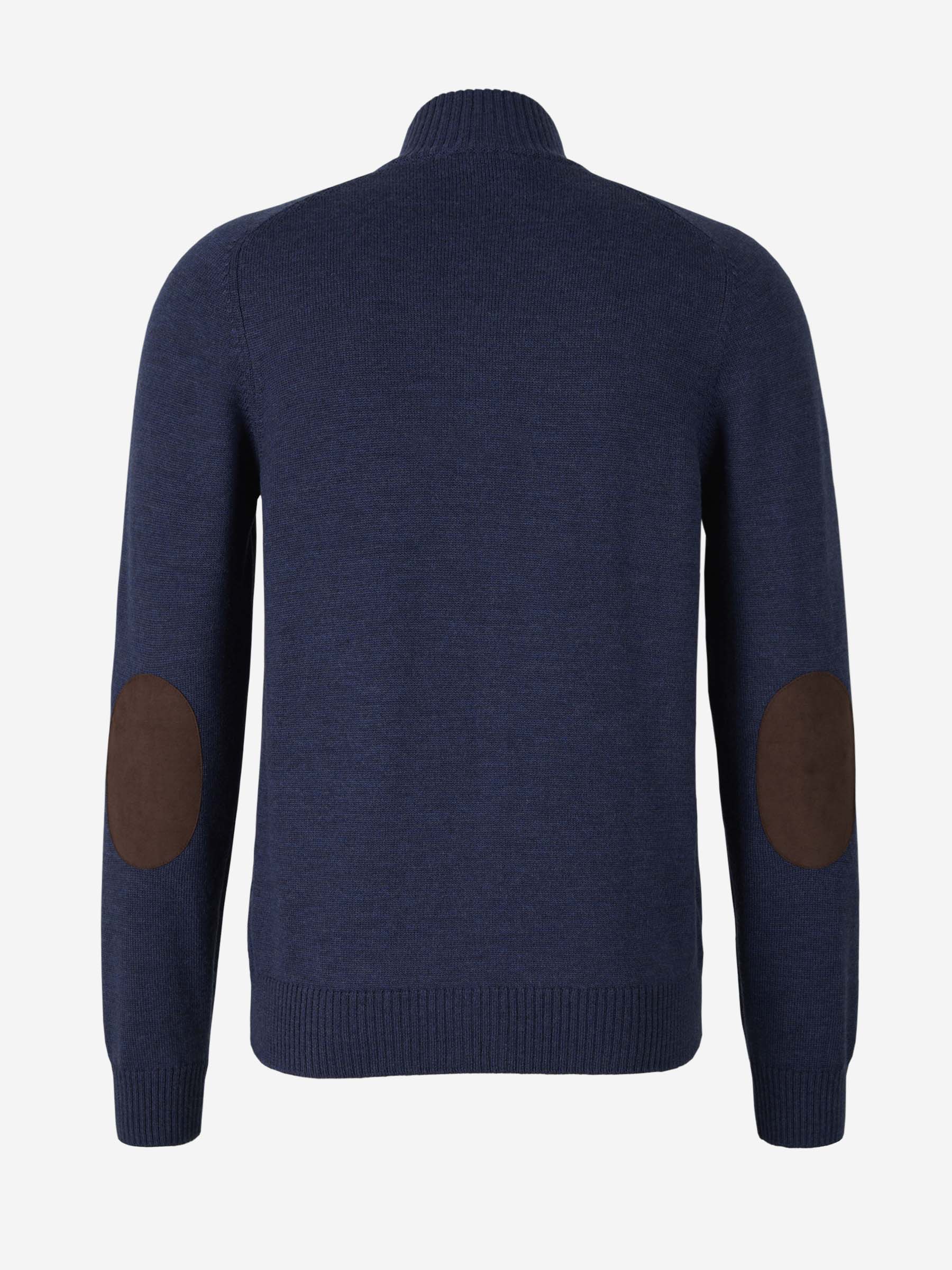 Gran Sasso Cárdigan Punto Lana color Azul Cobalto sku 543-000854 02 - Foto 2