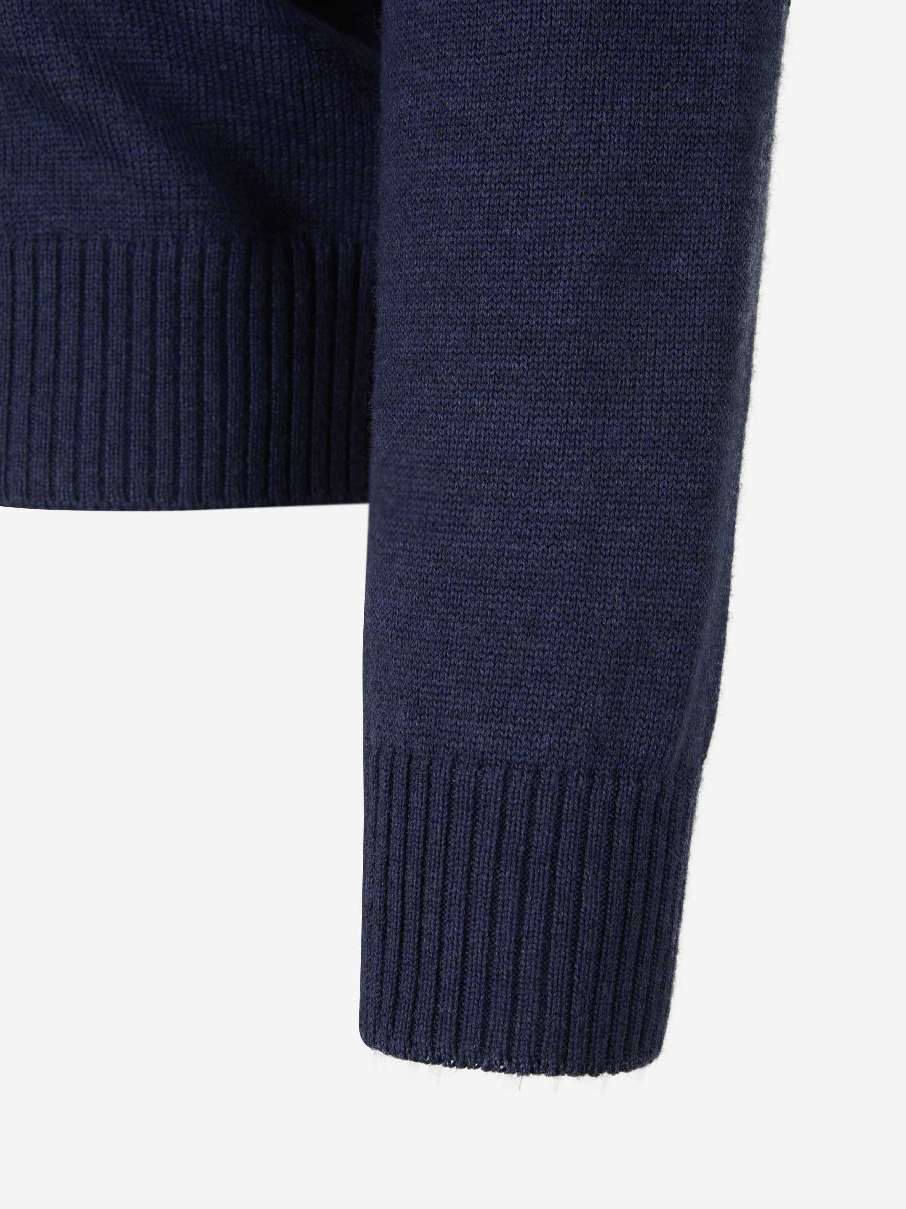 Gran Sasso Cárdigan Punto Lana color Azul Cobalto sku 543-000854 02 - Foto 4