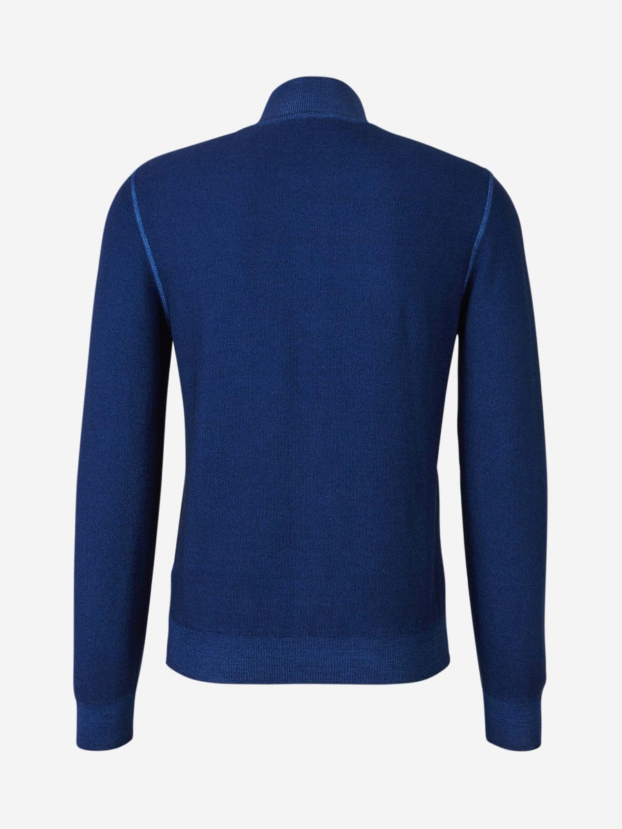 Santa Eulalia Cárdigan Punto Lana color Azul Denim sku 543-000886 02 - Foto 2