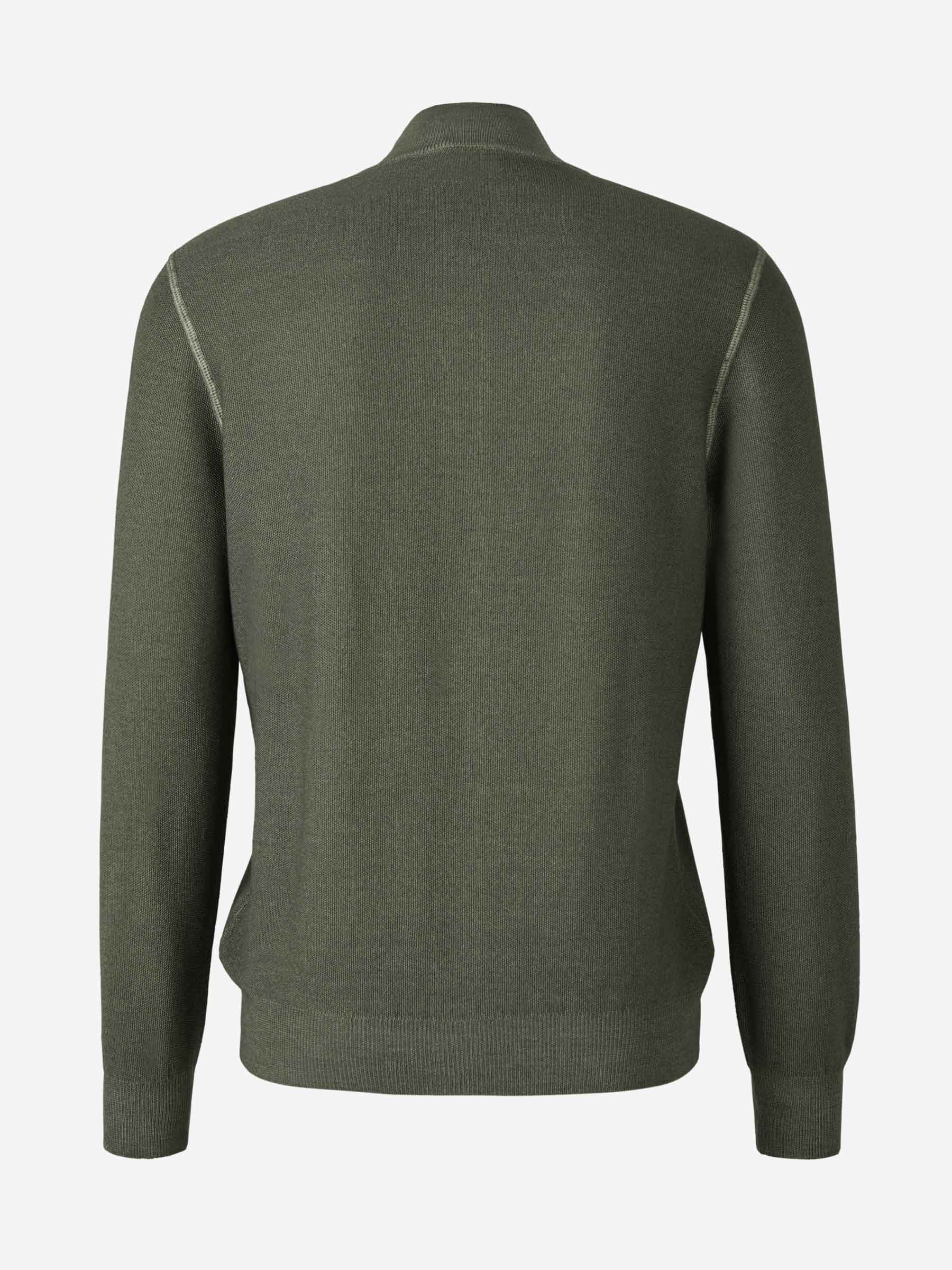 Santa Eulalia Cárdigan Punto Lana color Verde Militar sku 543-000886 04 - Foto 2