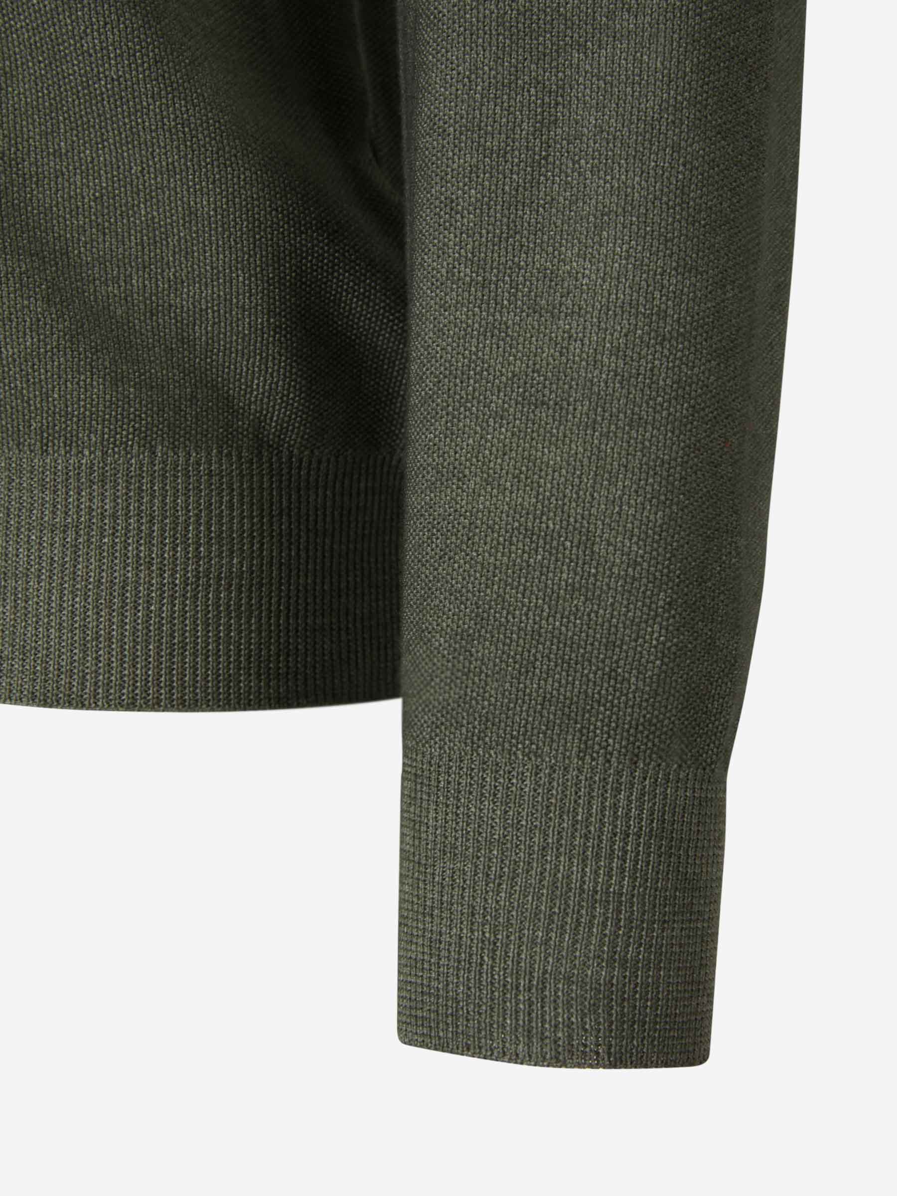 Santa Eulalia Cárdigan Punto Lana color Verde Militar sku 543-000886 04 - Foto 4