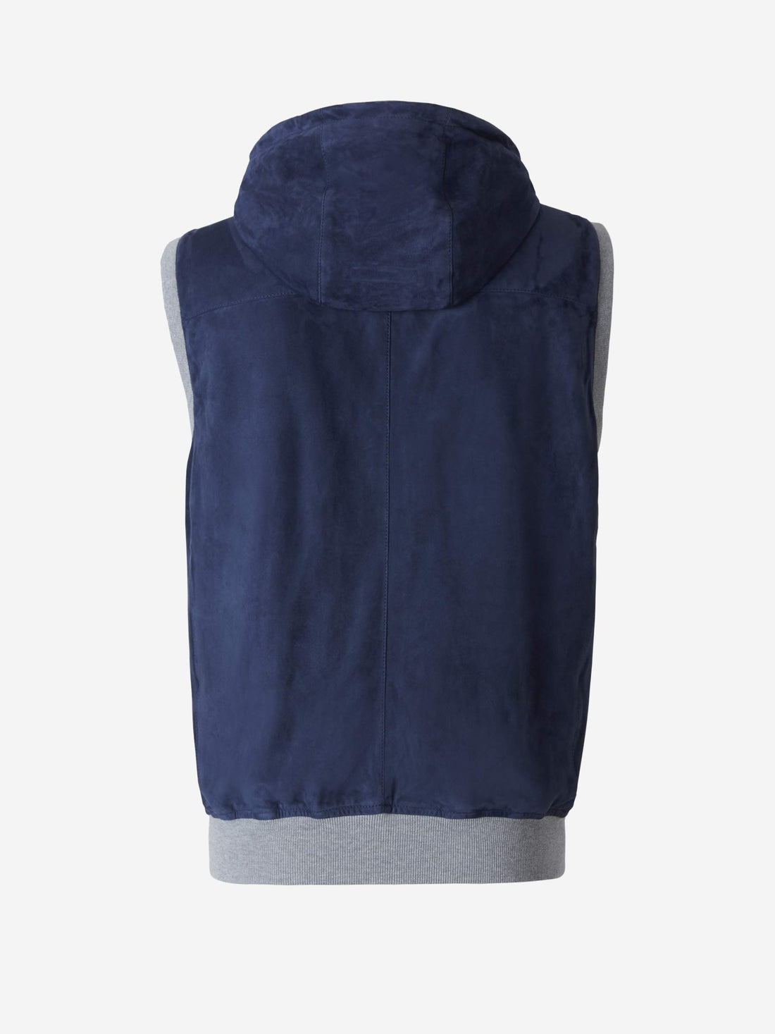 Santa Eulalia Chaleco Capucha Piel color Azul Marino sku 544-000407 01 - Foto 2
