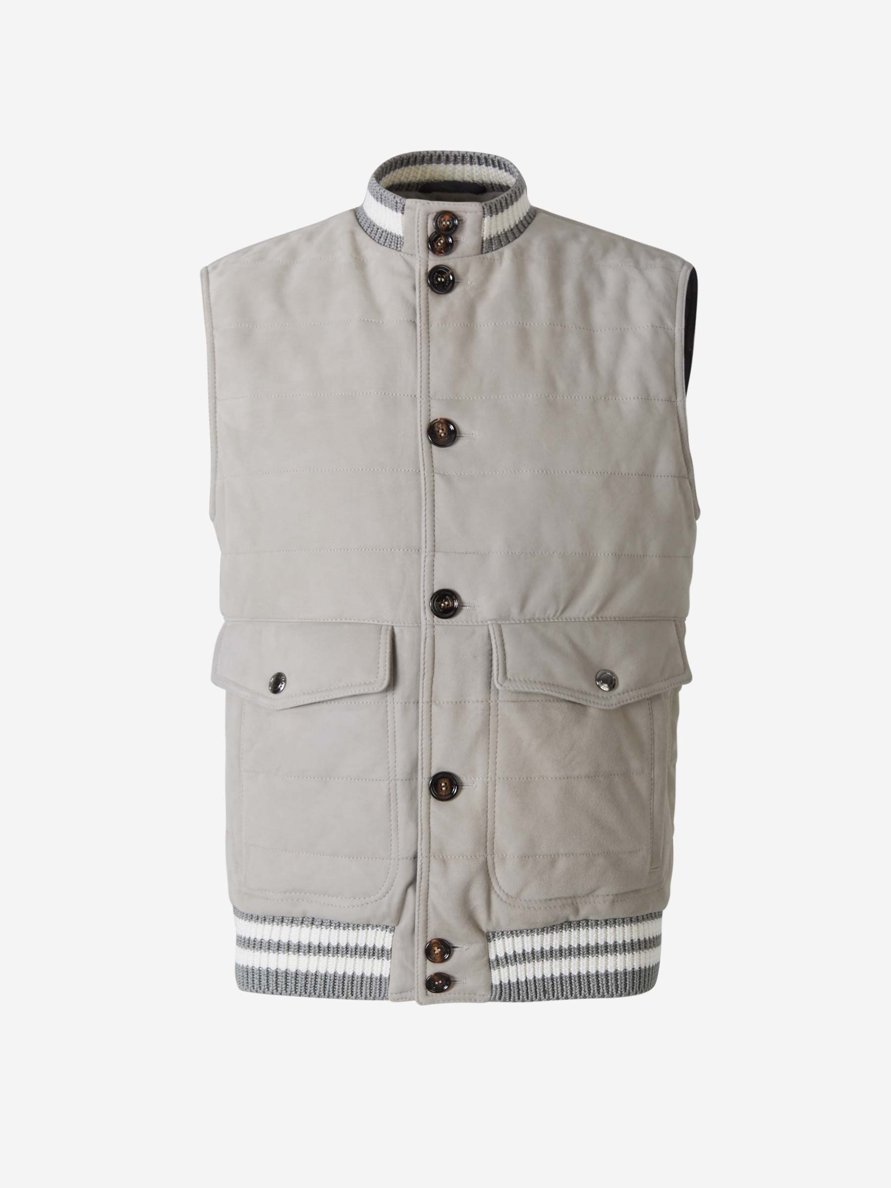 Kired Chaleco Bolsillos Piel color Marrón sku 544-000414 02 - Foto 1