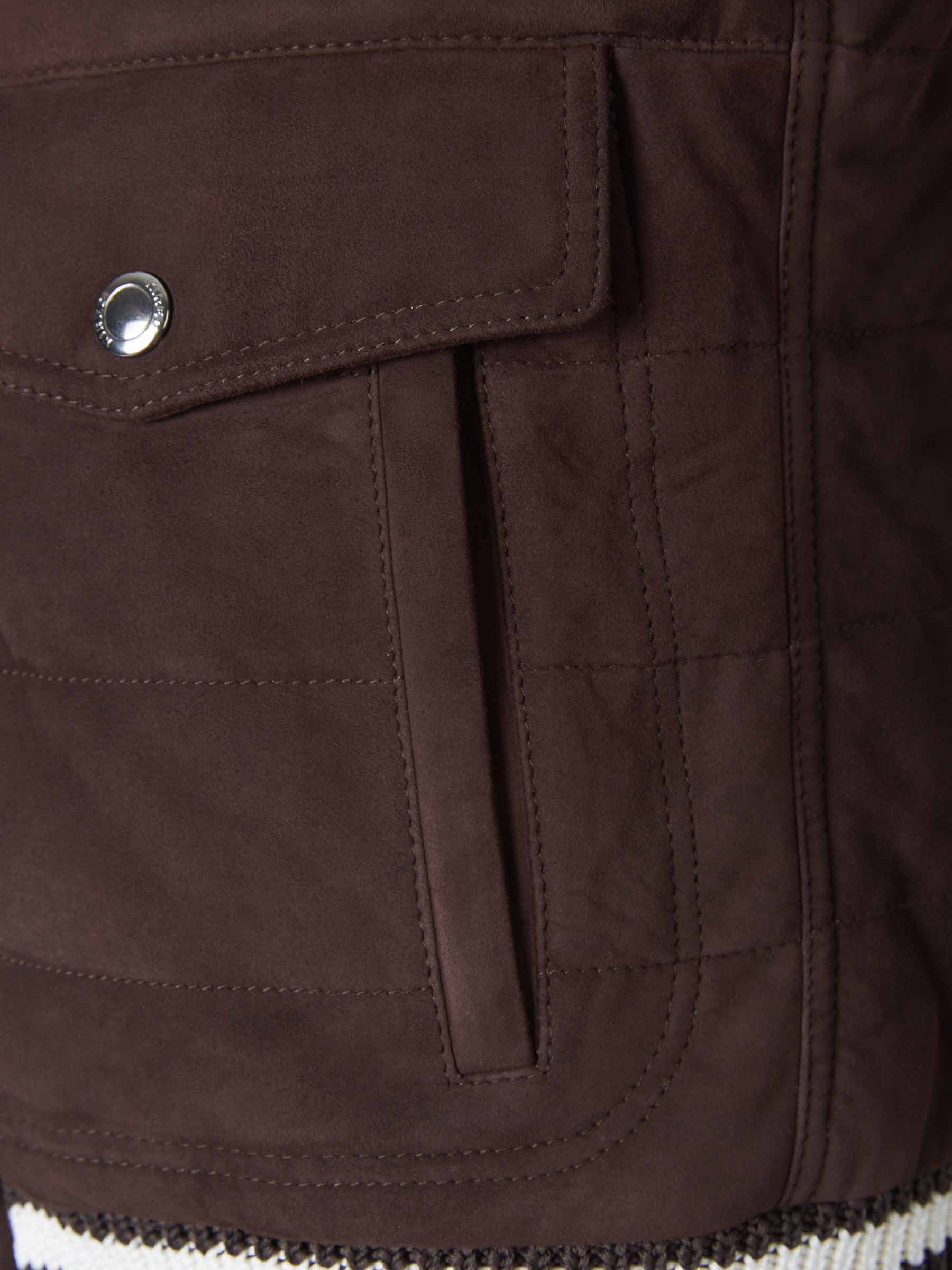 Kired Chaleco Bolsillos Piel color Marrón sku 544-000414 02 - Foto 7