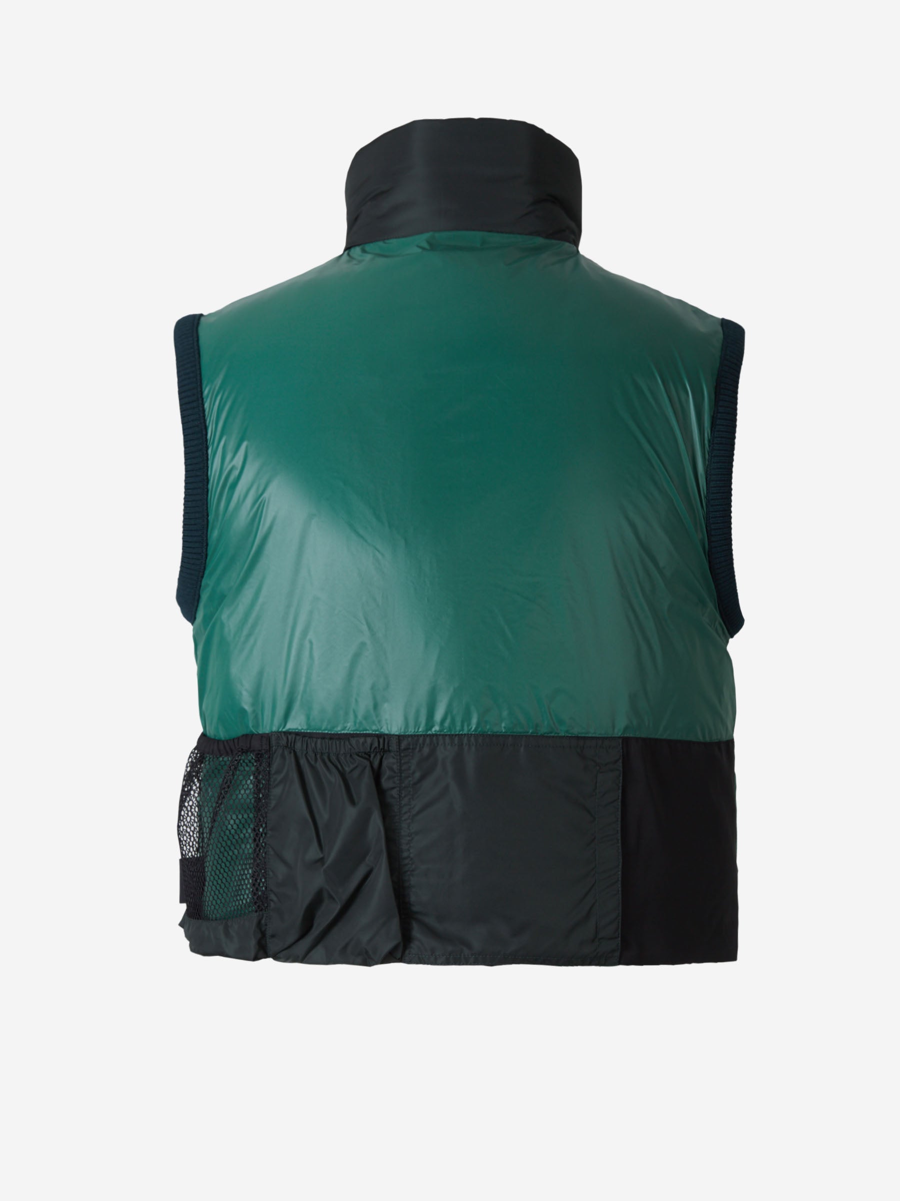 Etro Chaleco Acolchado Multibolsillos color Verde Azulado sku 544-000436 01 - Foto 3