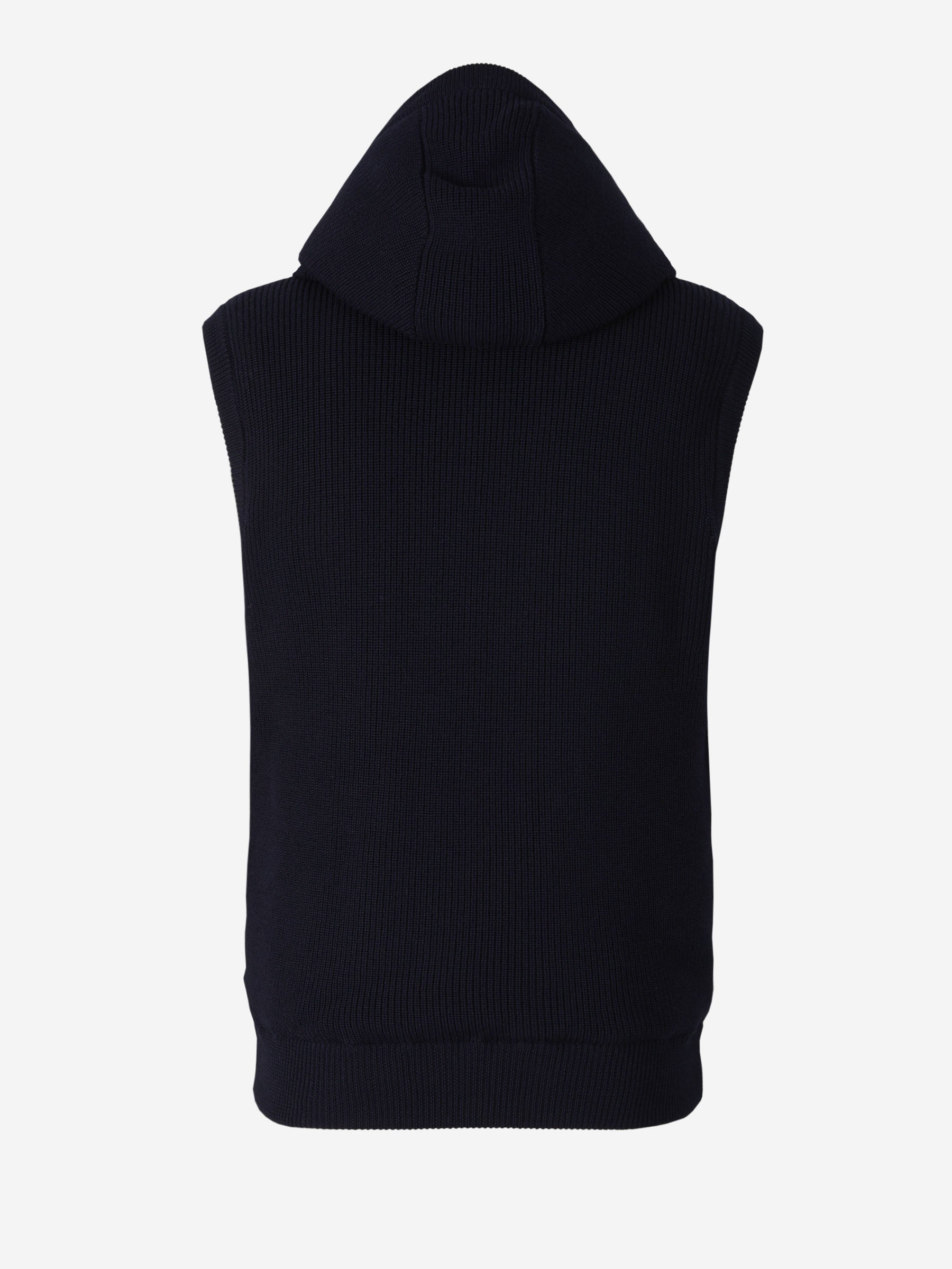 Gran Sasso Chaleco Acolchado Punto color Azul Noche sku 544-000437 01 - Foto 2