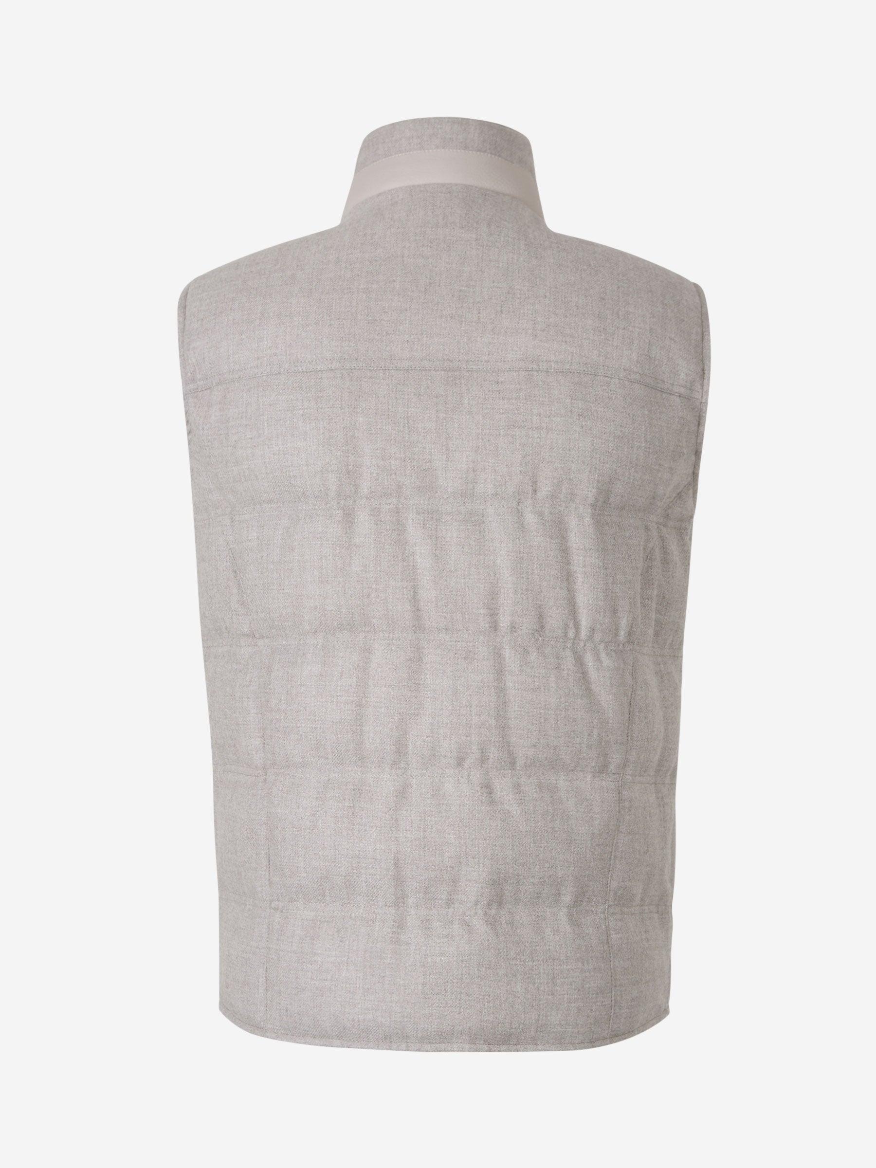 Santa Eulalia Chaleco Acolchado Lana color Gris Claro sku 544-000458 01 - Foto 2