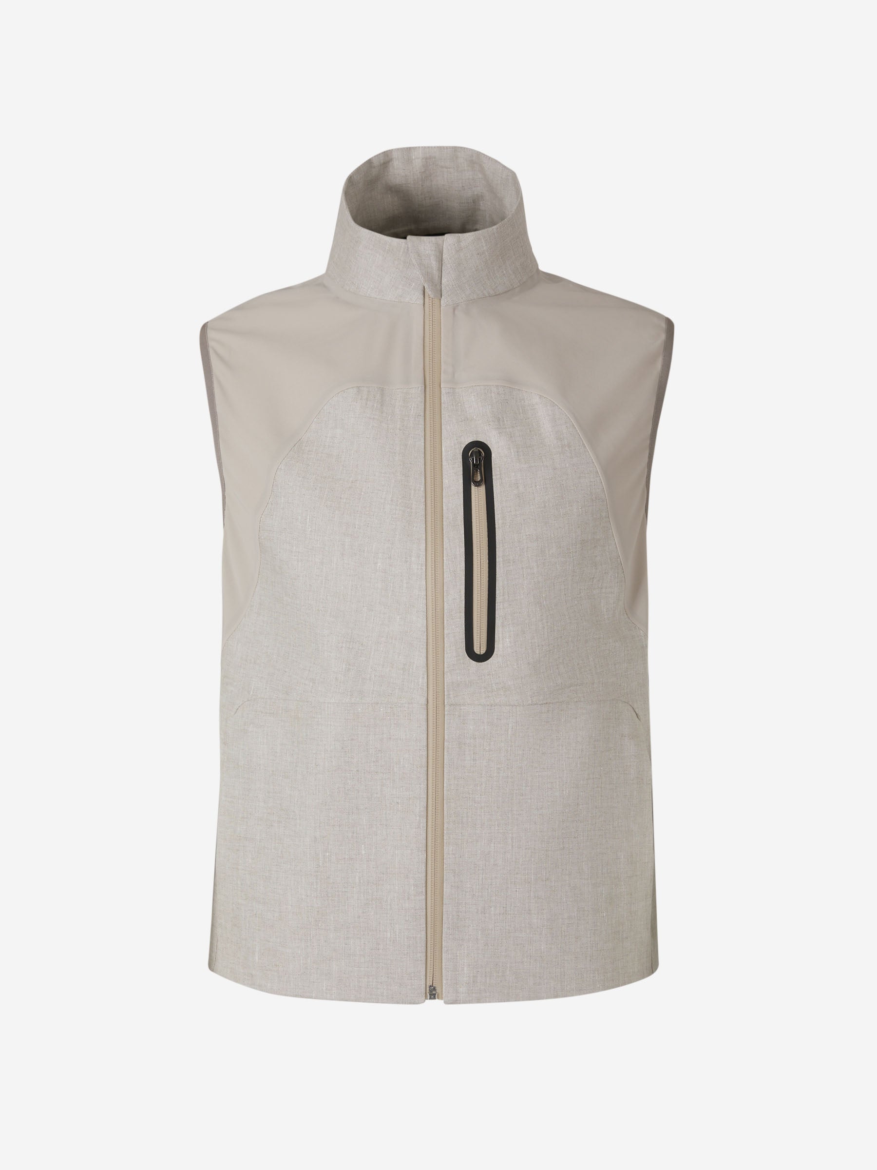 Sease Chaleco Parches Lino color Gris Claro sku 544-000466 00 - Foto 1