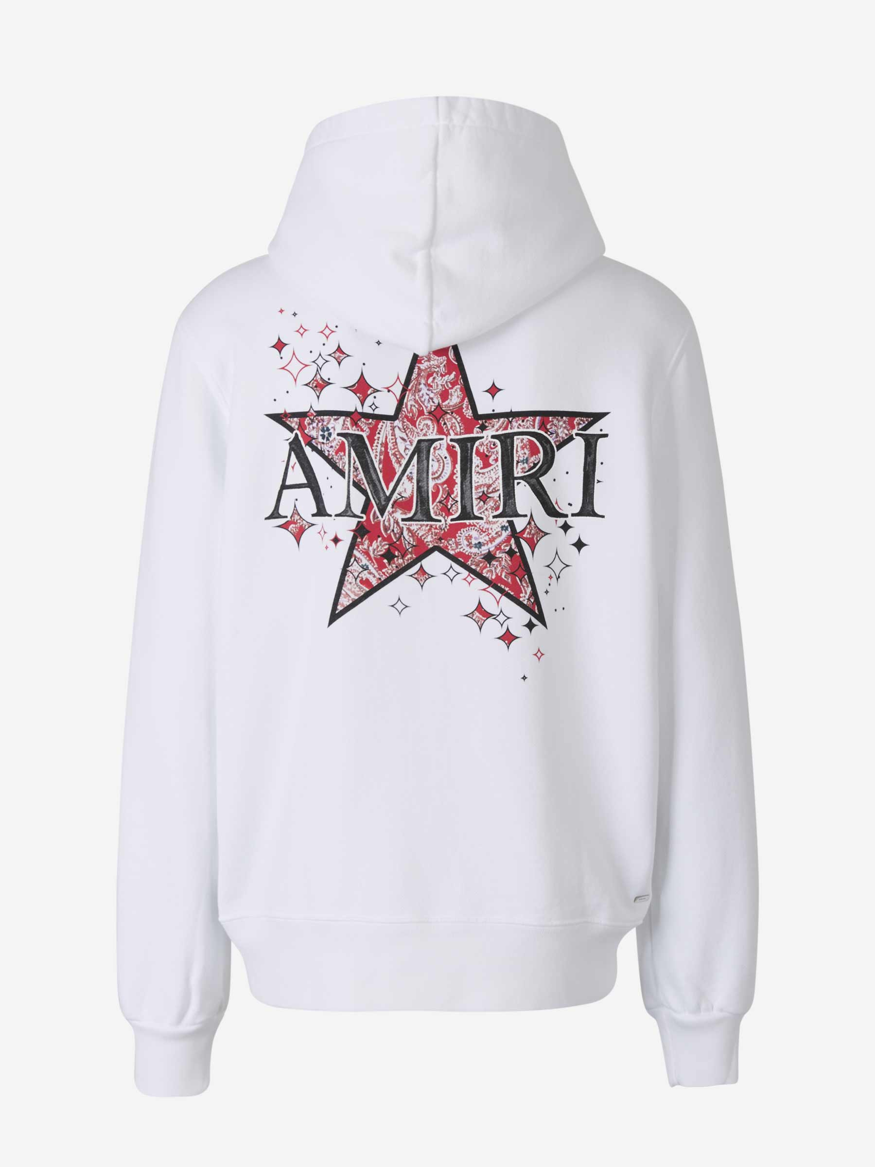 Amiri Sudadera Paisley Star color Blanco sku 545-000737 01 - Foto 2