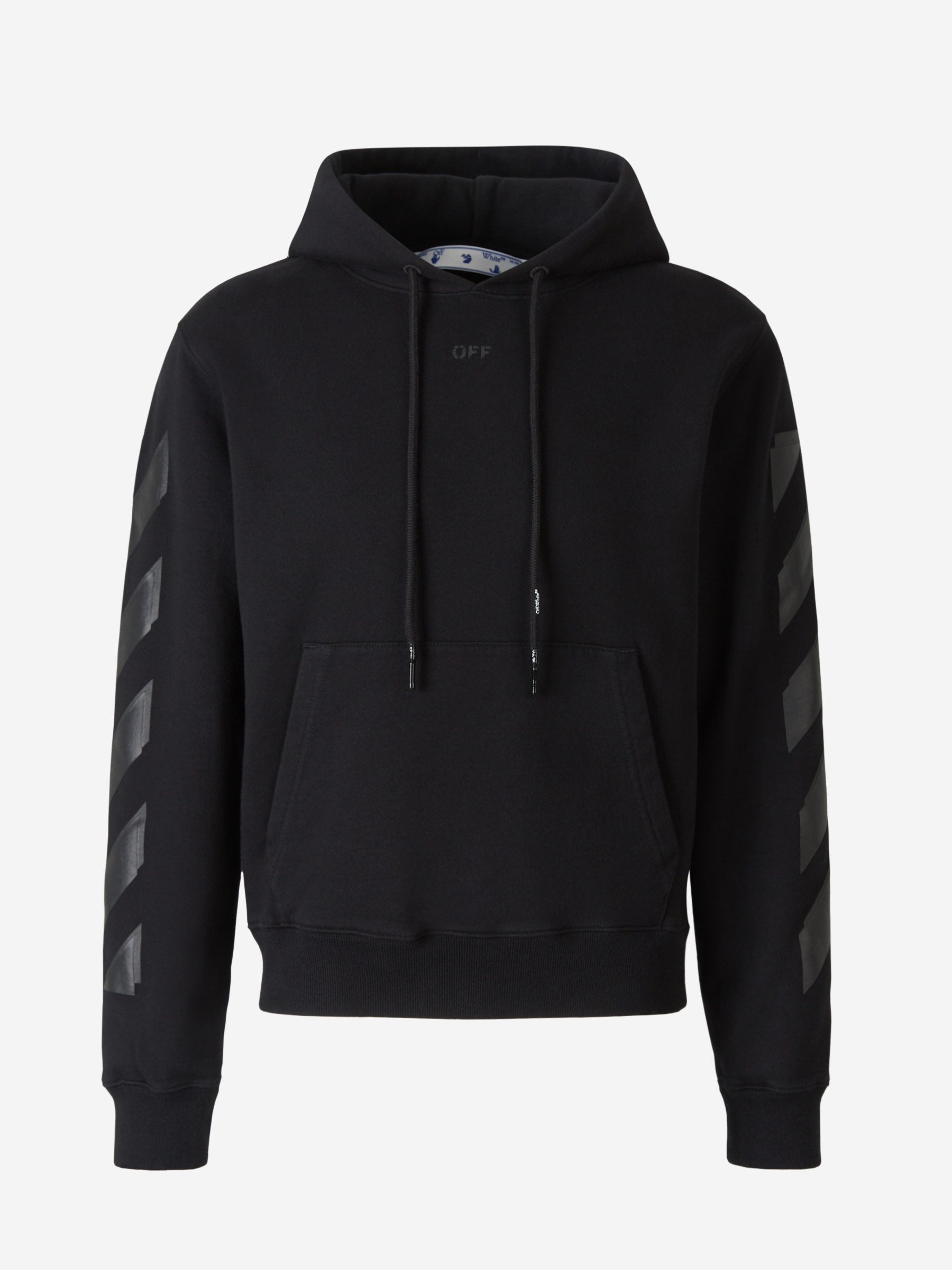 Outlet online Off-White Hombre Sudadera Arrow Capucha color Negro sku 545-000774 01 - Foto 1