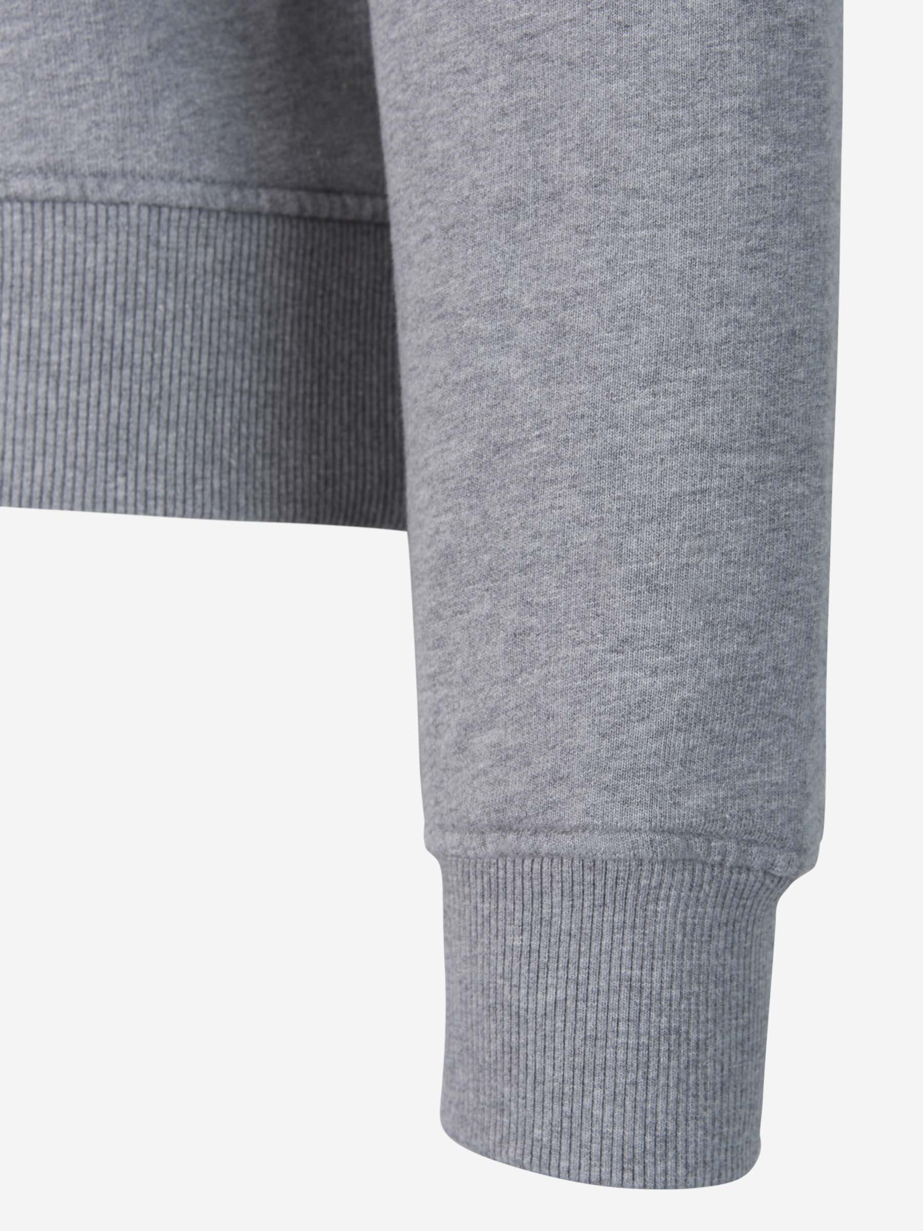 Outlet online Ami Paris Hombre Sudadera Logo Algodón color Gris Claro sku 545-000955 02 - Foto 5