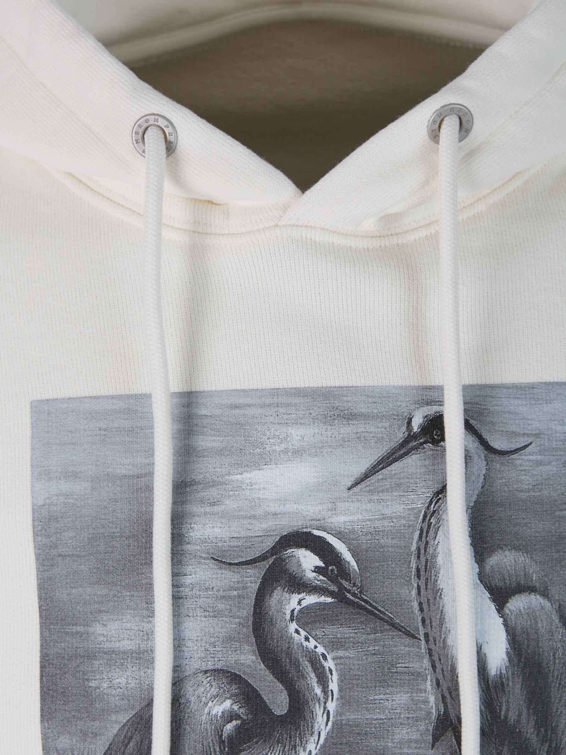 Outlet online Heron Preston Hombre Sudadera Gráfico Estampado color Blanco sku 545-001054 01 - Foto 3