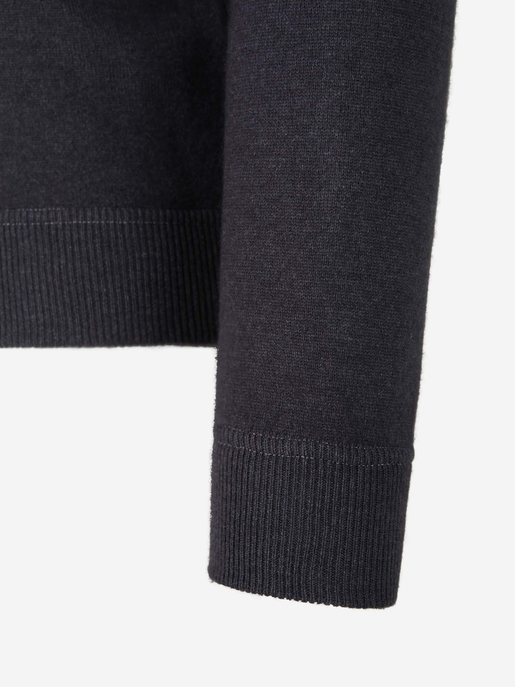 Outlet online Gran Sasso Hombre Sudadera Punto Capucha color Gris Carbón sku 545-001059 01 - Foto 4