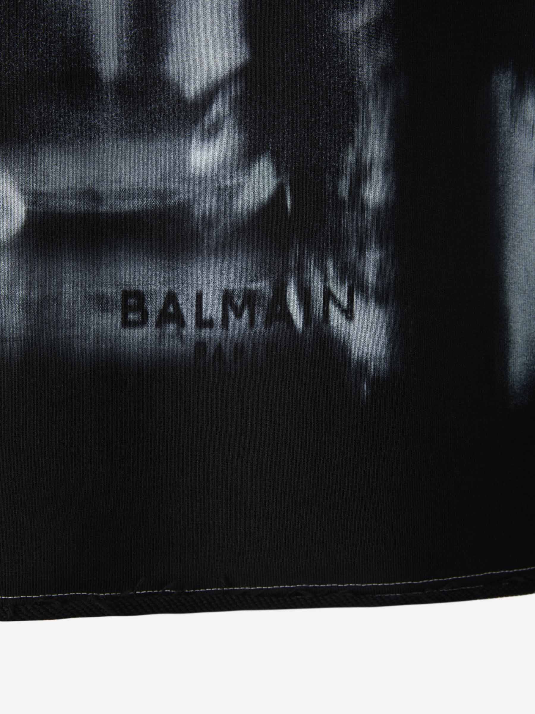 Balmain Camiseta Gráfico Chaleco color Negro sku 545-001090 01 - Foto 4