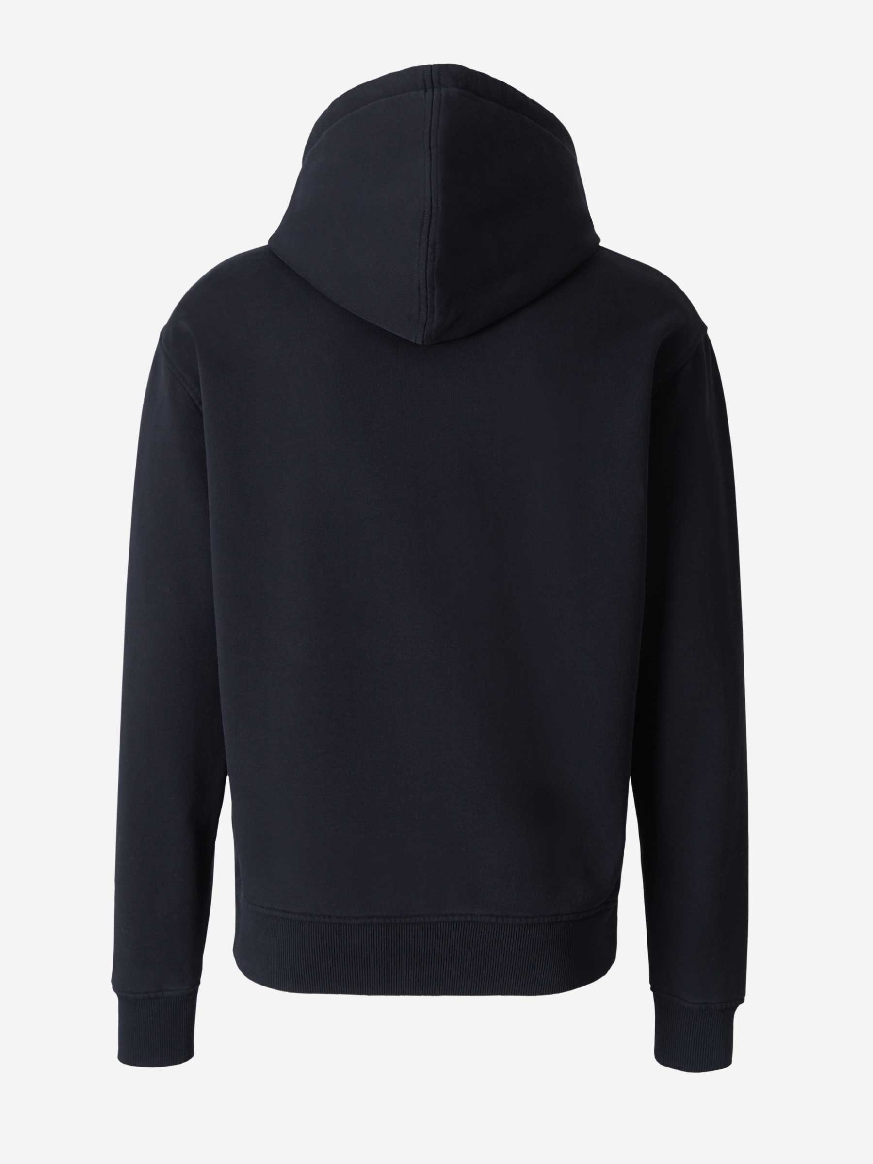Outlet online Ami Paris Hombre Sudadera Capucha Logo color Negro sku 545-001171 01 - Foto 2
