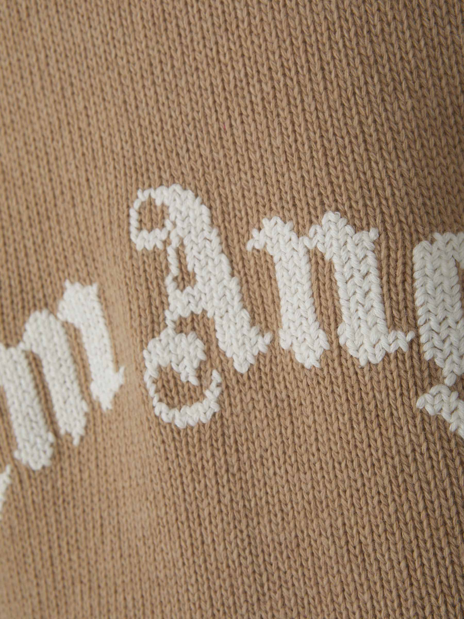 Palm Angels Sudadera Punto Lana color Beis sku 545-001176 01 - Foto 5