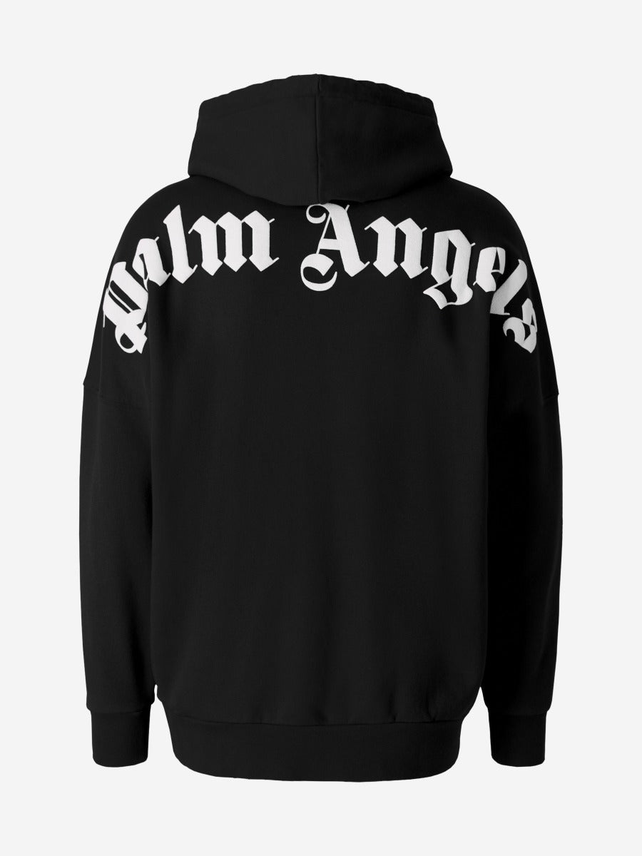 Outlet online Palm Angels Hombre Sudadera Capucha Algodón color Negro sku 545-001177 01 - Foto 3